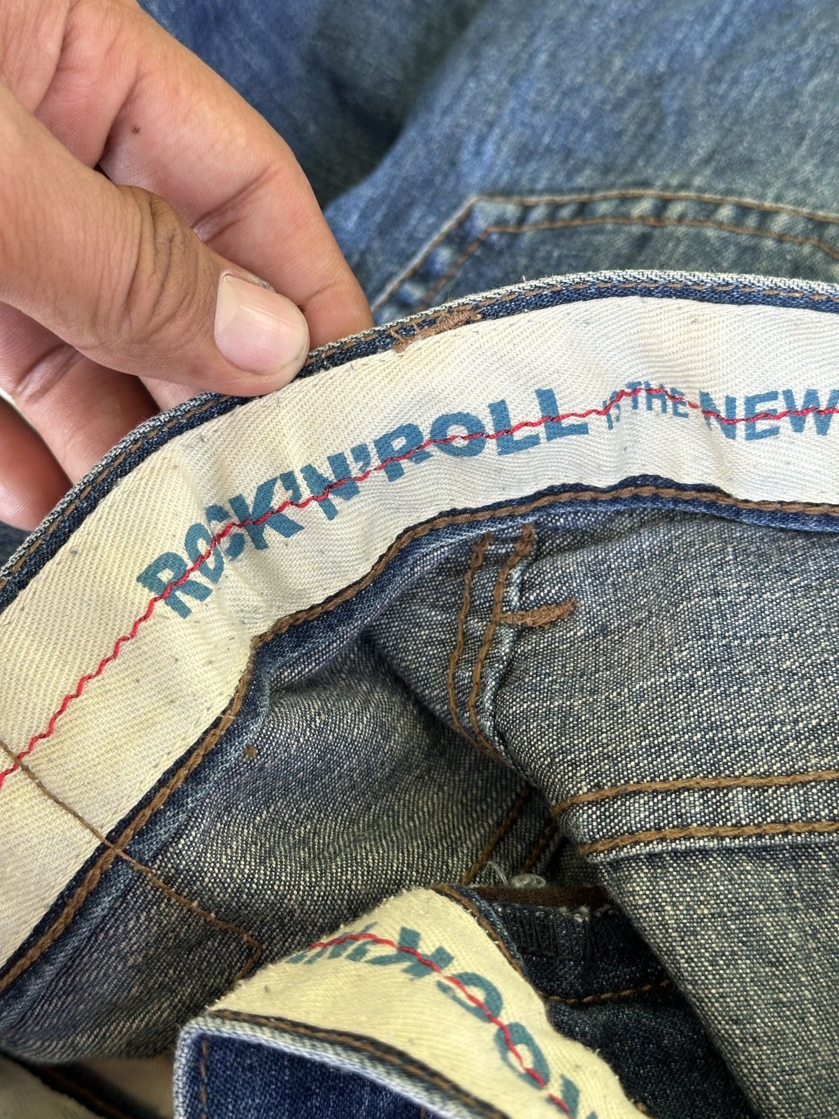 Kapital Ppfm Custom Perfomance💥Denim ppfm Bondage Style💥 Size US 33 - 11 Thumbnail