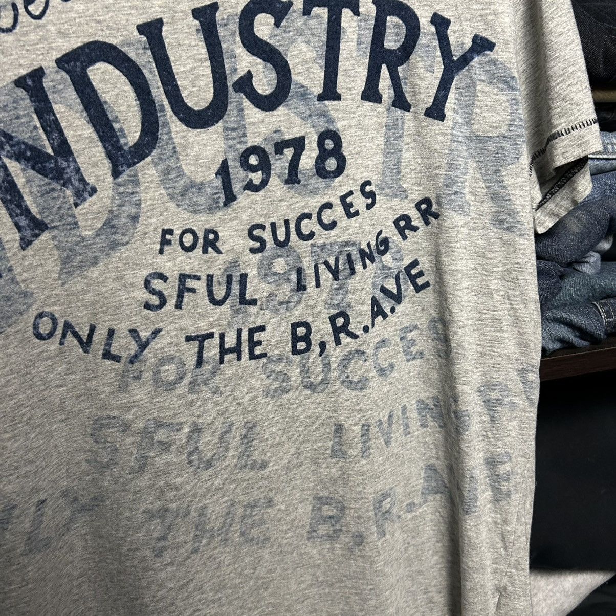 Diesel Designer Diesel Big Graphic Logo y2k industry opium tee Size US M / EU 48-50 / 2 - 4 Thumbnail