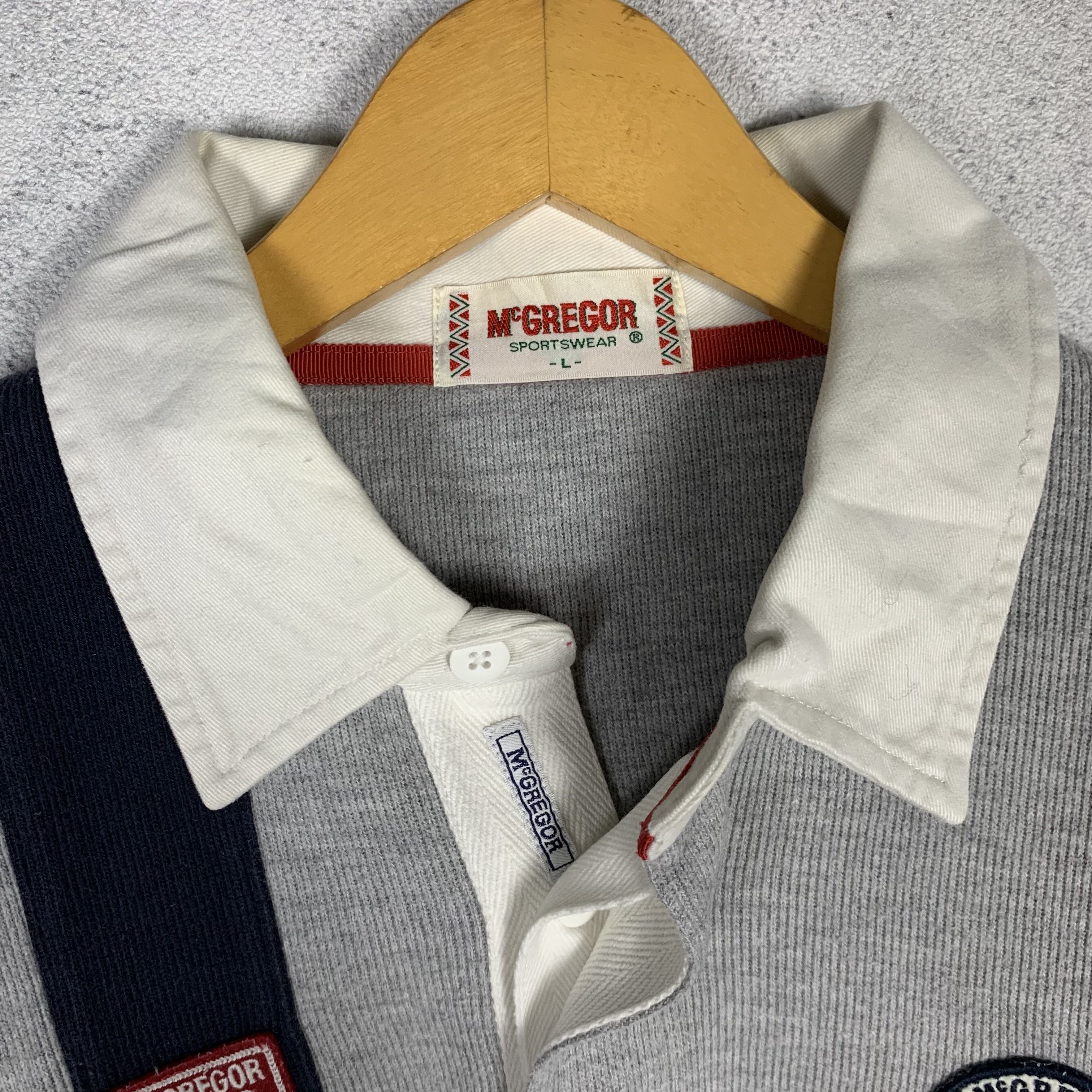 McGregor Vintage McGregor Rugby Shirt Size US L / EU 52-54 / 3 - 6 Thumbnail
