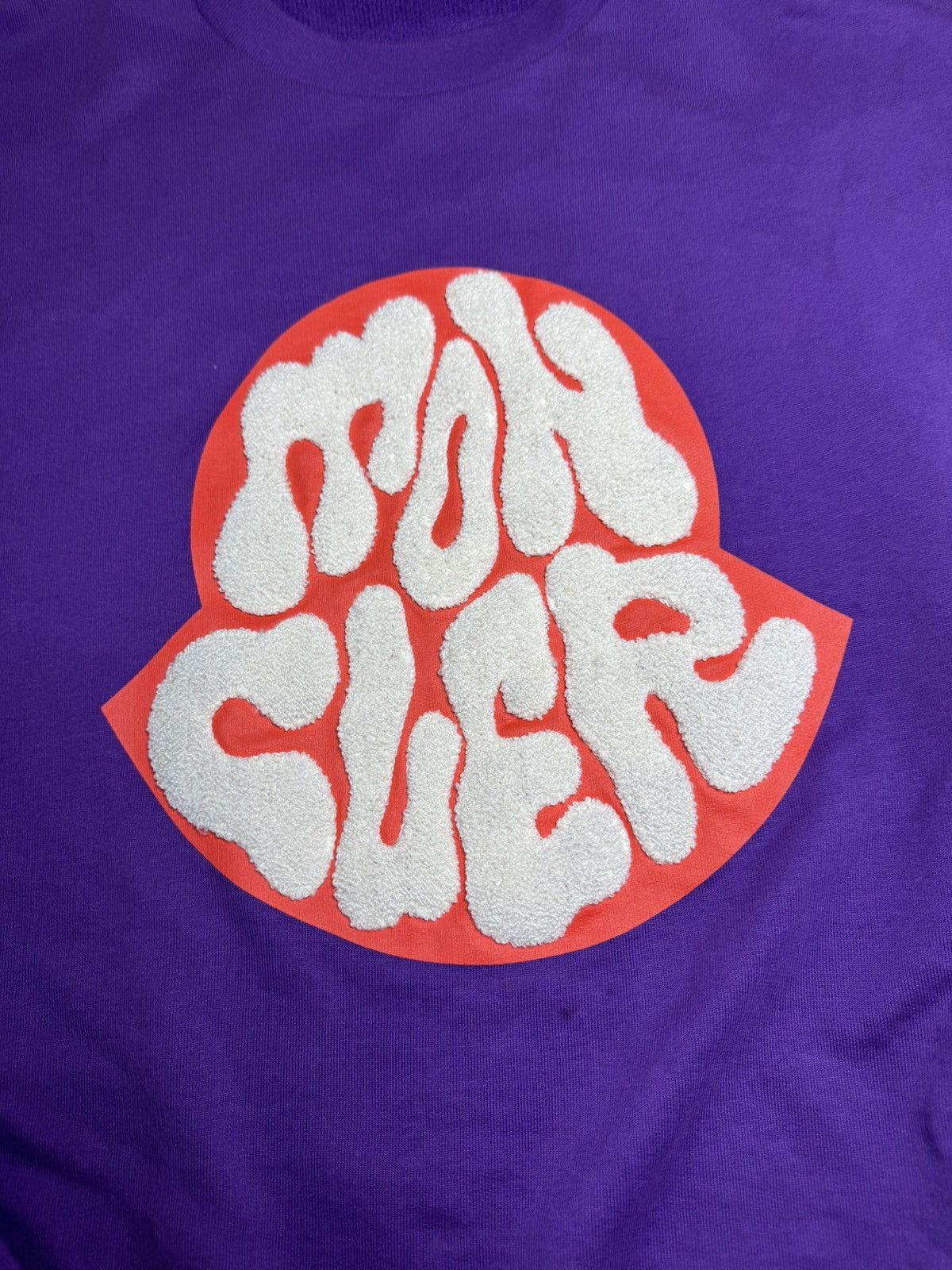 Moncler MONCLER men's purple graphic sweatshirt size Medium Size US M / EU 48-50 / 2 - 3 Thumbnail
