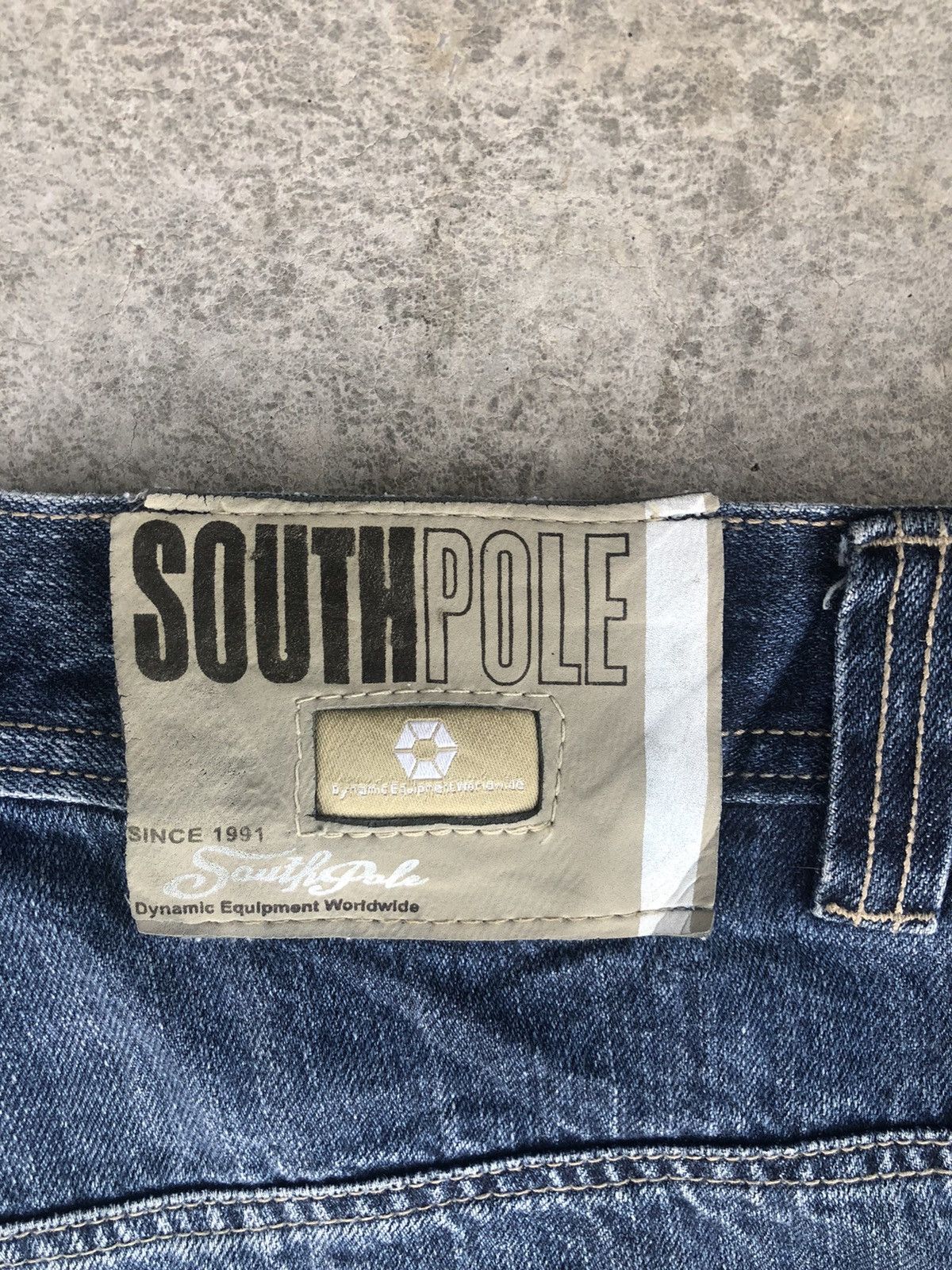 Southpole Vintage Southpole Embroidered Jeans Distressed Jeans Size US 34 / EU 50 - 15 Thumbnail