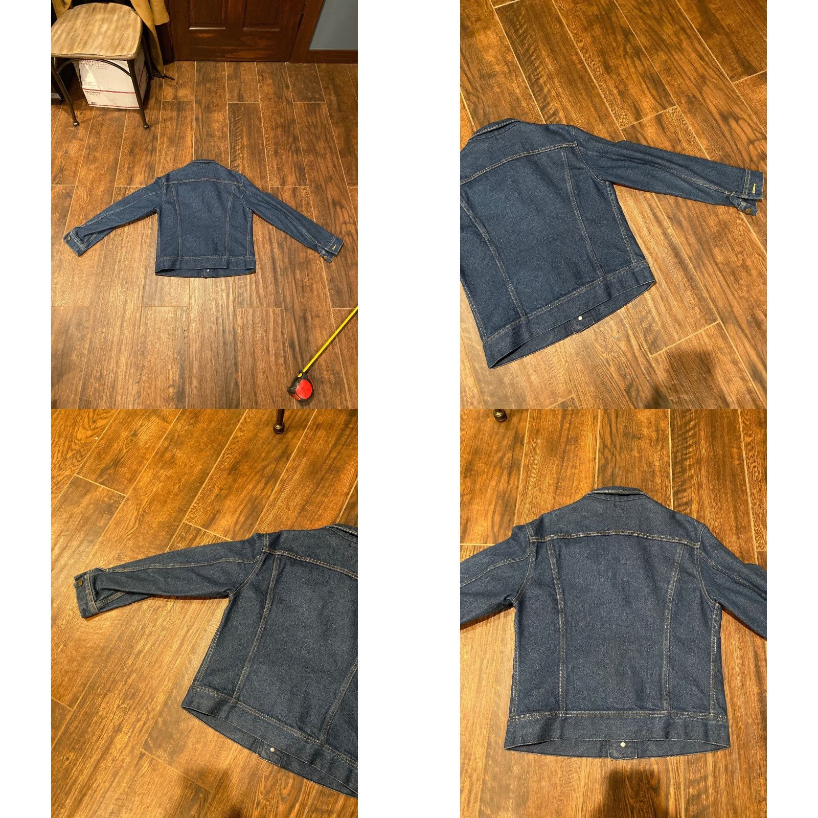 Lee VINTAGE Trucker Denim Blue Jean Jacket Lee Riders #153438 Size 18 Size 40" / US 18 - 8 Thumbnail