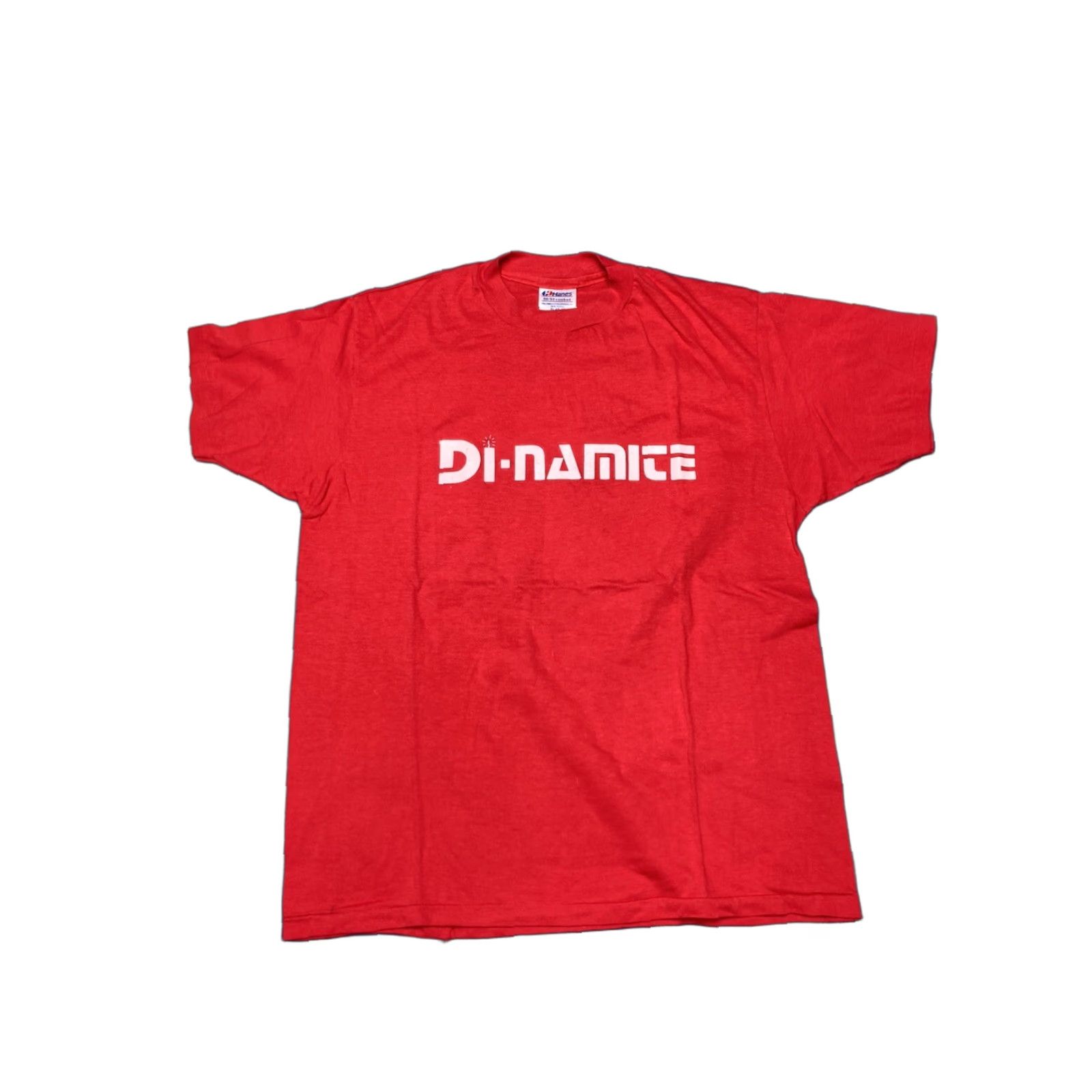 Hanes VINTAGE 80s HANES 50/50 T-Shirt Men XL Red Dynamite Fireworks NOS vtg Size US XL / EU 56 / 4 - 1 Thumbnail