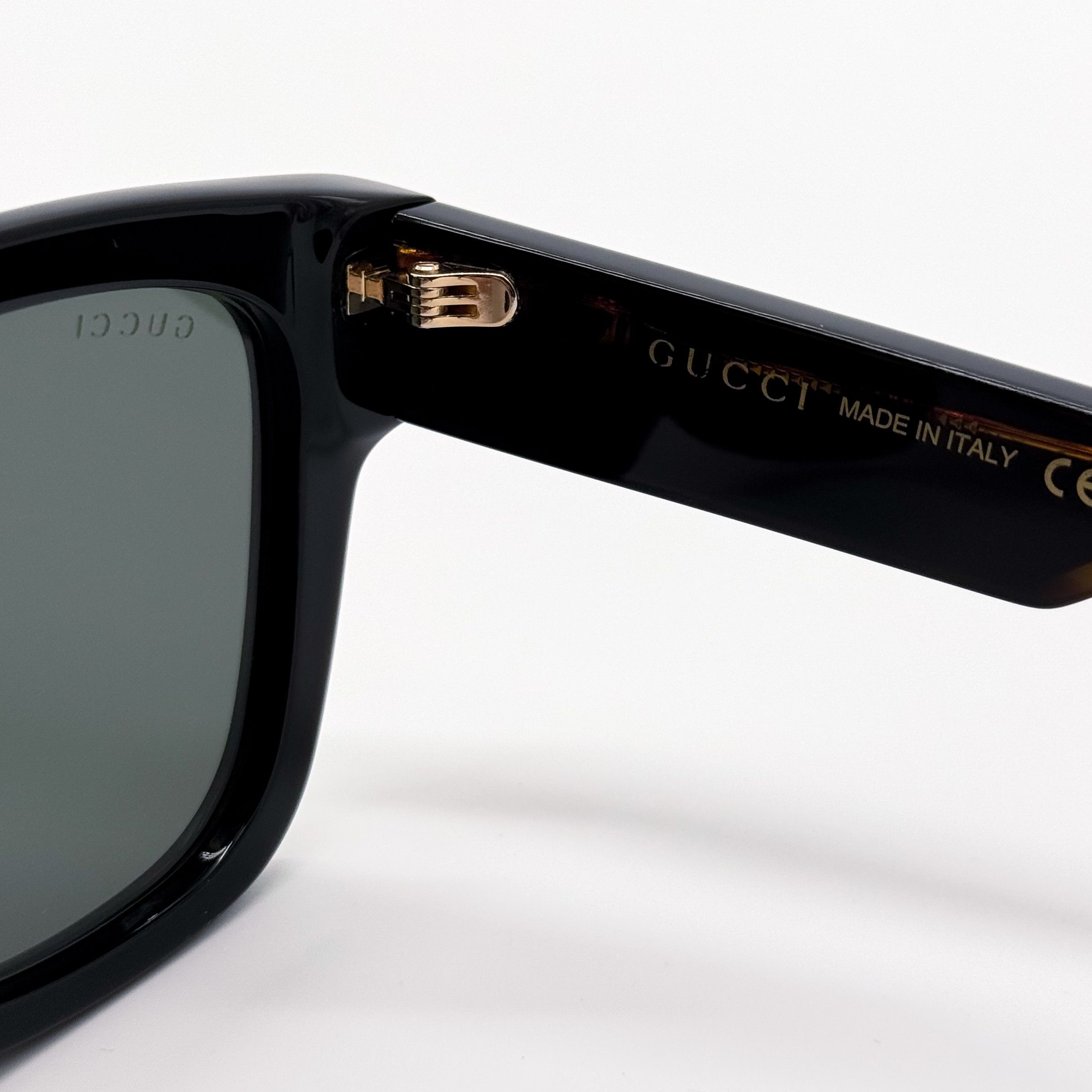 Gucci NEW GUCCI GG1670SK 001 UNISEX BLACK HAVANA GREY SUNGLASSES Size ONE SIZE - 12 Thumbnail