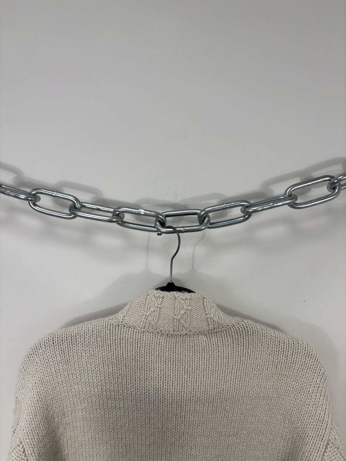 Uniqlo Uniqlo x JW Anderson Women’s Mock Neck Cream Knit Sweater Size XS / US 0-2 / IT 36-38 - 13 Thumbnail
