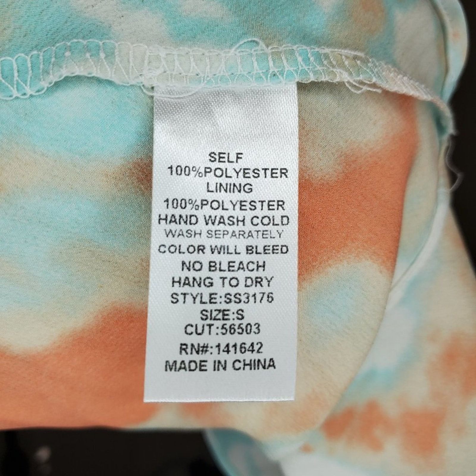 Other She + Sky Women's Multicolor Tie Dye Cami Small Size S / US 4 / IT 40 - 6 Thumbnail