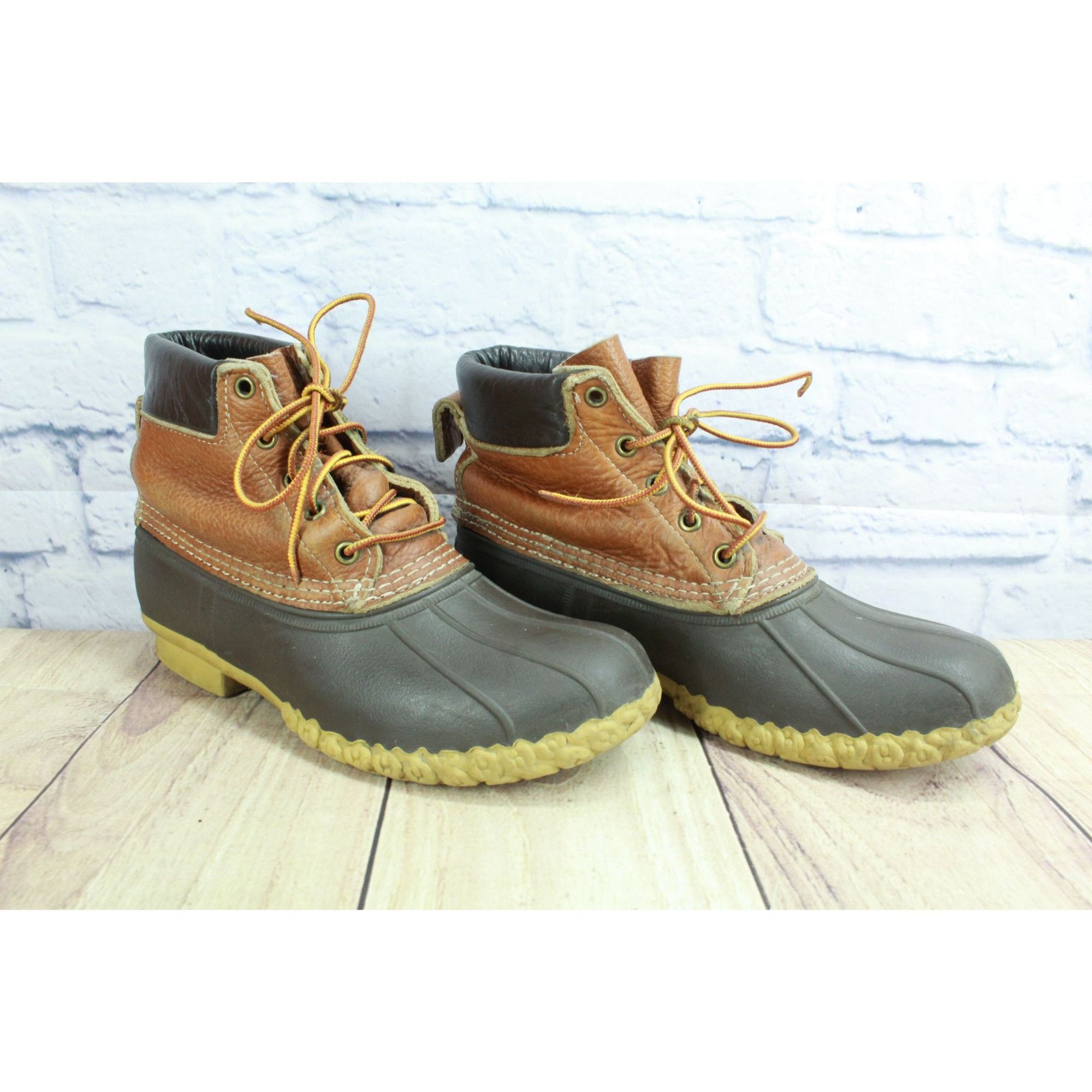 L.L. Bean LL Bean Women’s Brown Ankle Duck Boots Size 9 Size US 9 / IT 39 - 2 Thumbnail