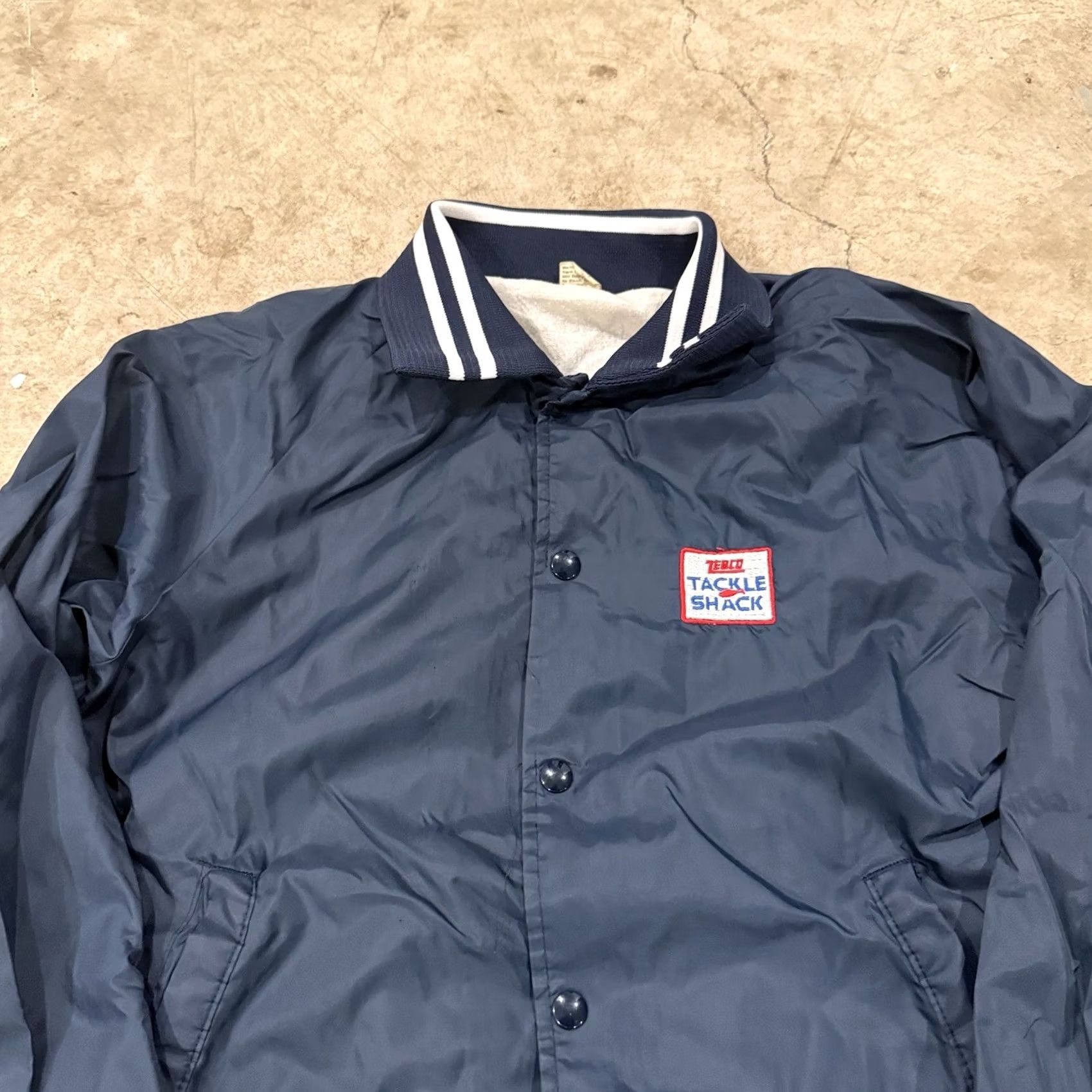 Logo 7 VINTAGE Zebco Fishing Jacket Zebco Logo 80s Windbreaker Button Up jacket S Blue Polyester Outdoor Mens Size US S / EU 44-46 / 1 - 5 Thumbnail