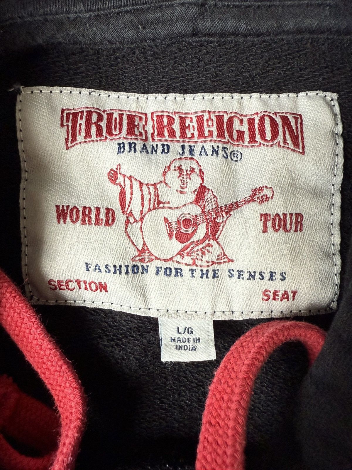True Religion Y2K True Religion Hoodie Size US L / EU 52-54 / 3 - 5 Thumbnail