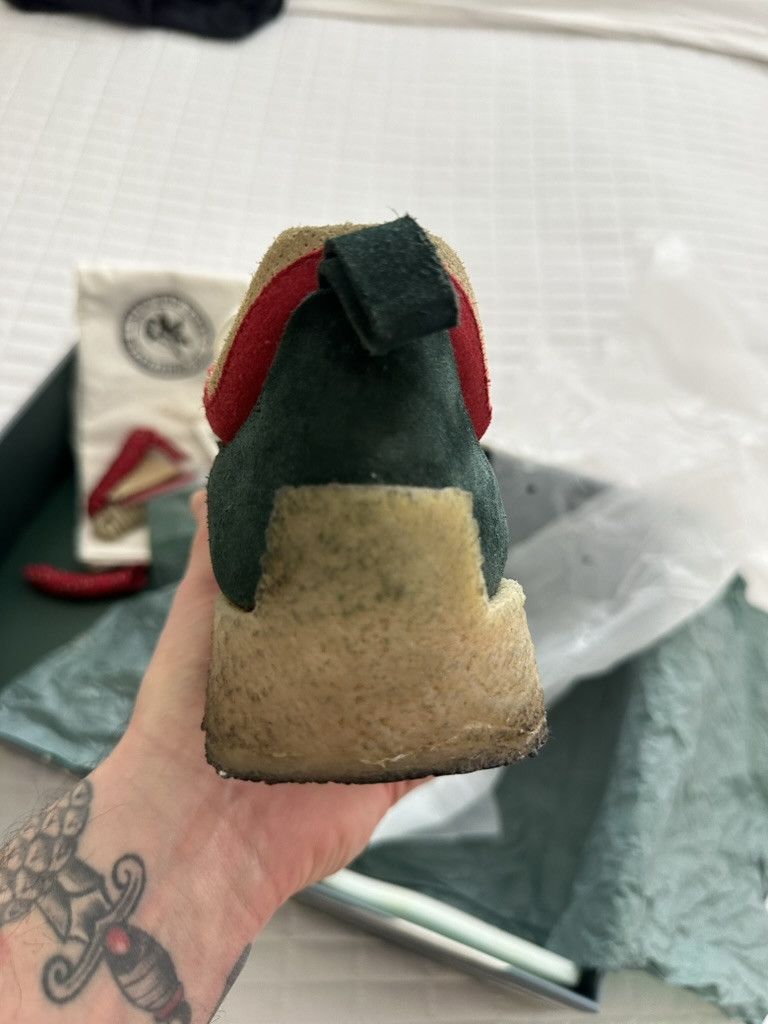 Clarks × Kith Kith - Ronnie Fieg x 8th Street Lockhill TEAL COMBO 'Scarab' Size US 11.5 / EU 44-45 - 15 Thumbnail