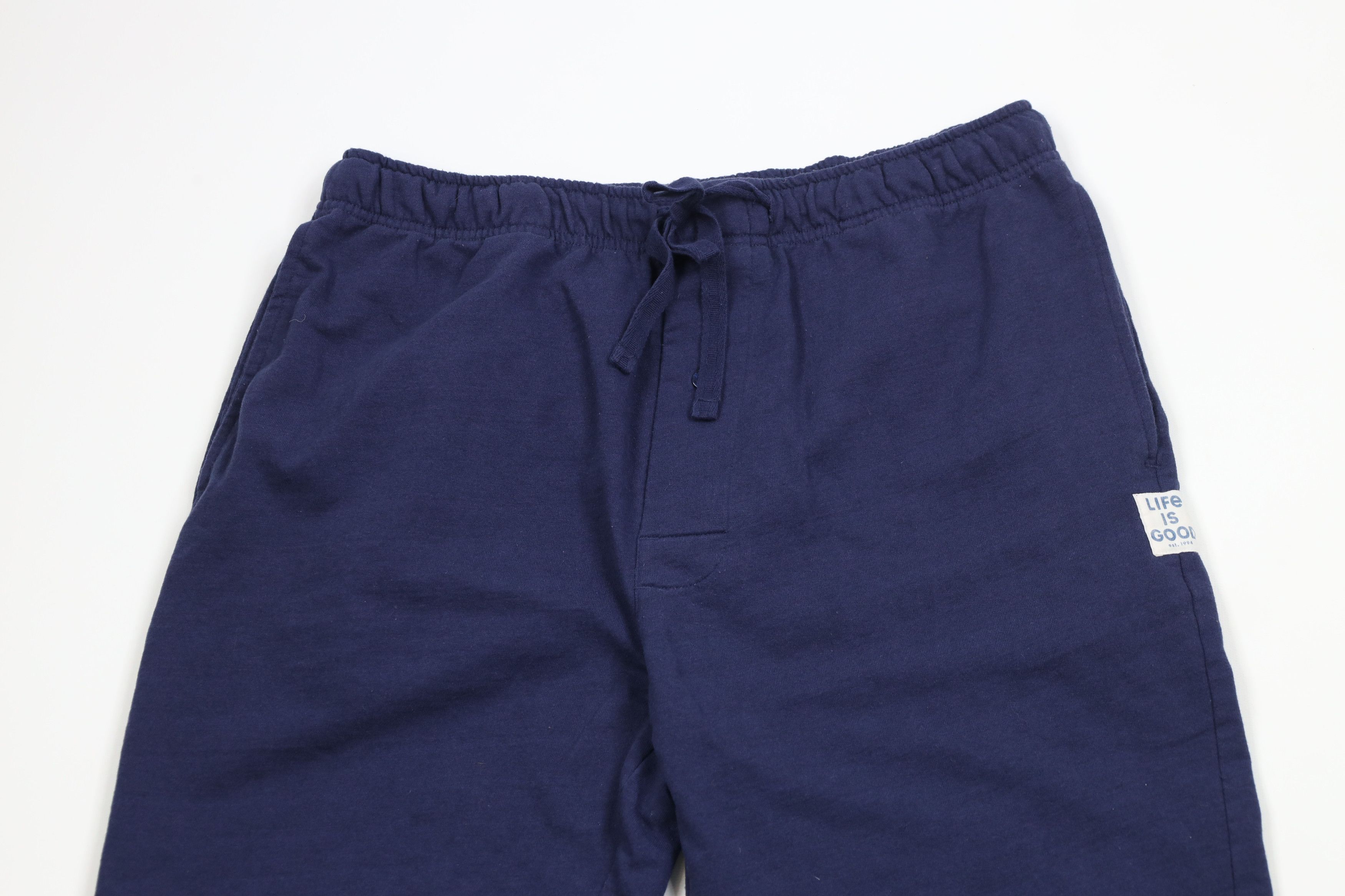 Life is Good × Vintage Life Is Good Spell Out Flannel Pajama Sweatpants Pants Blue Size US 36 / EU 52 - 2 Thumbnail