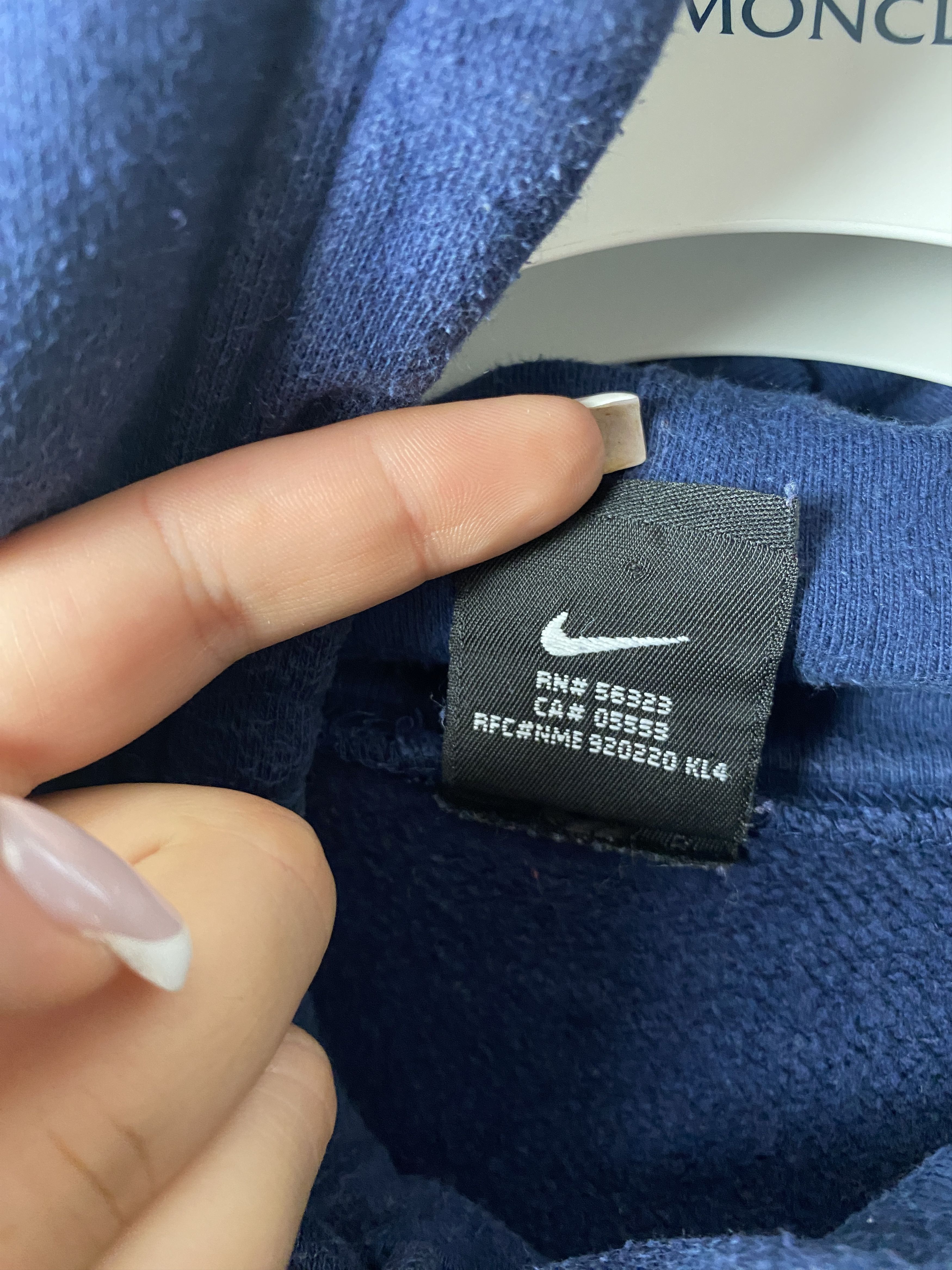 Nike × Vintage Nike Michigan center swoosh hoodie vintage 90s Size US XL / EU 56 / 4 - 4 Thumbnail