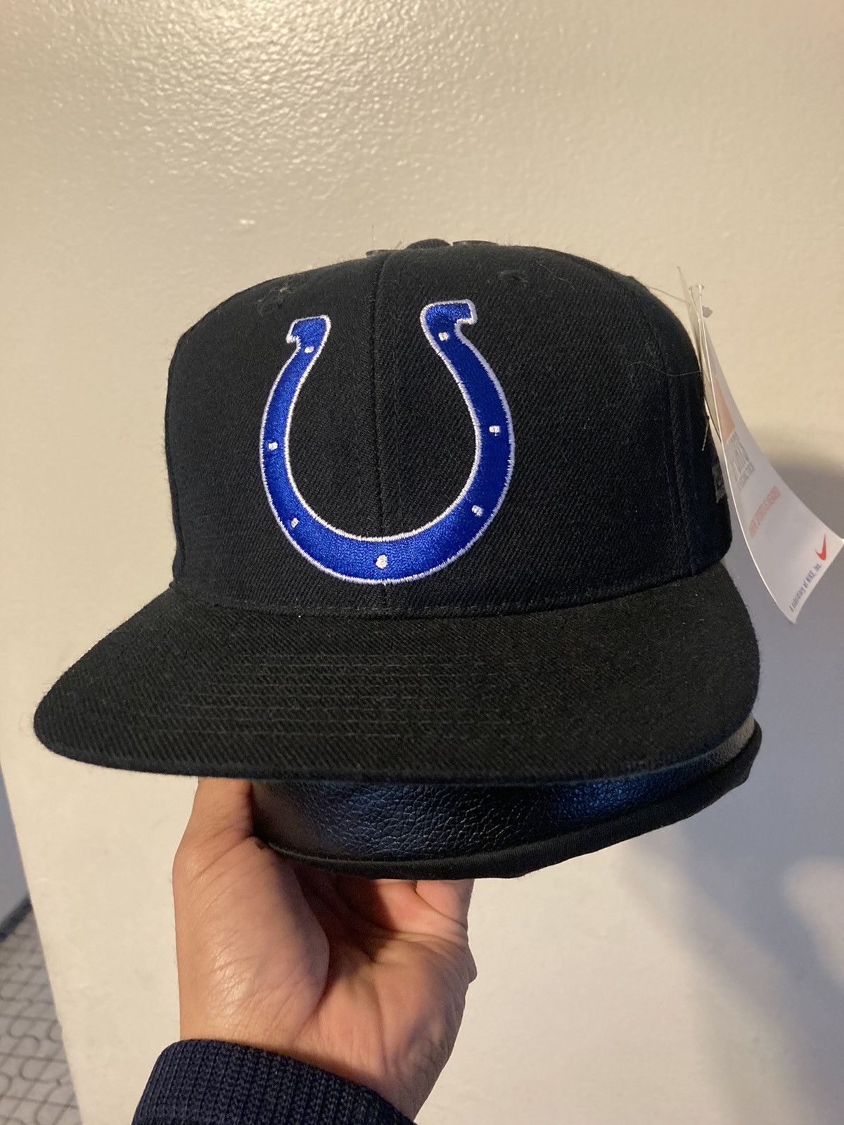 image of Sports Specialties x Vintage Nfl Indianapolis Colts Snapback Hat NWT Pro Line in Black, Men's