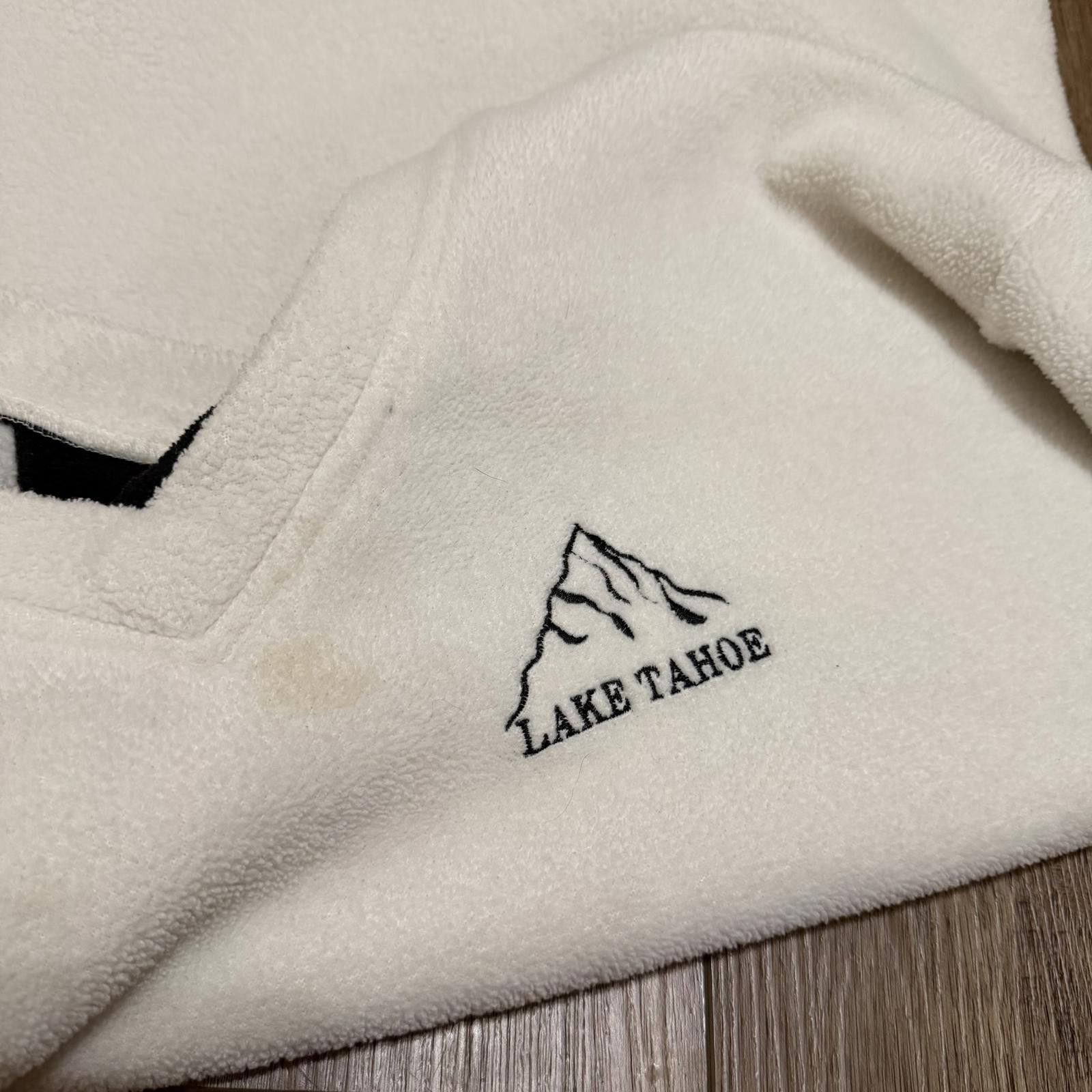 Other Vintage 90s Lake Tahoe Fleece V Neck Sweatshirt Size US M / EU 48-50 / 2 - 2 Thumbnail