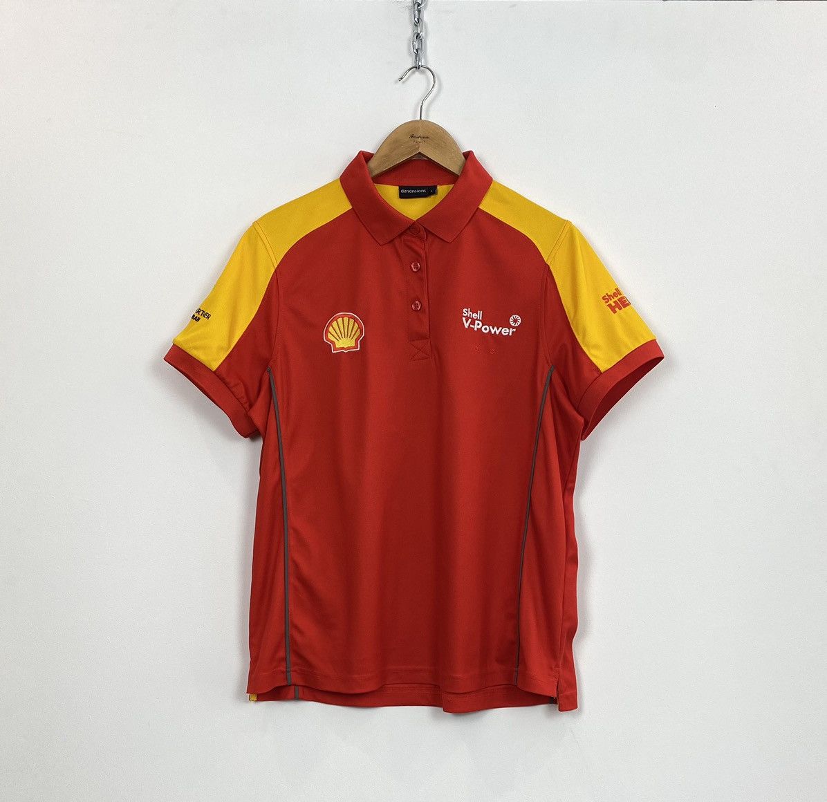 Designer Shell Petroleum Gas Polo Shirt Ferrari Scuderia Partner Size US L / EU 52-54 / 3 - 1 Thumbnail