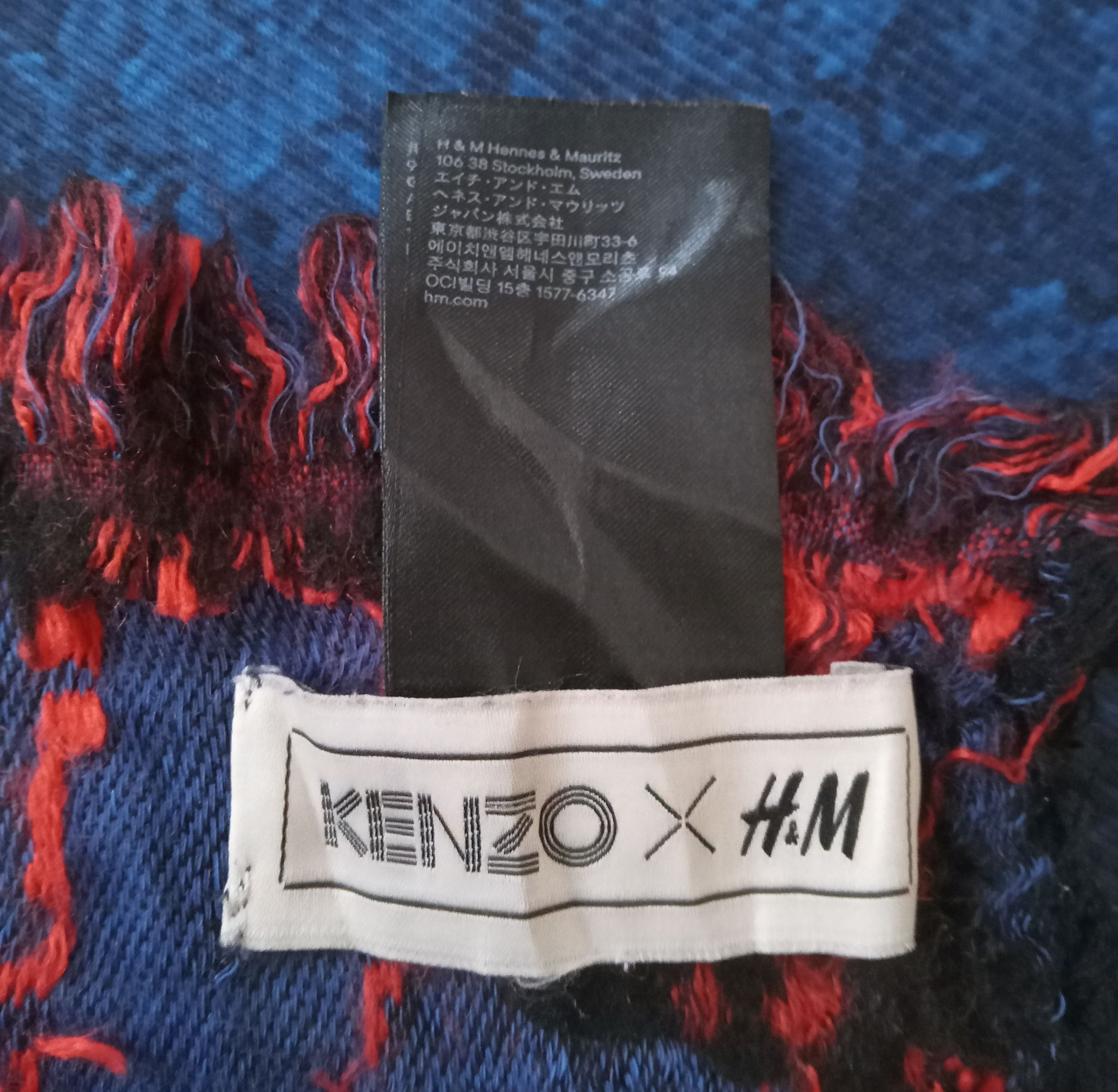 H&M × Kenzo H&M x Kenzo Scarf Size ONE SIZE - 4 Thumbnail