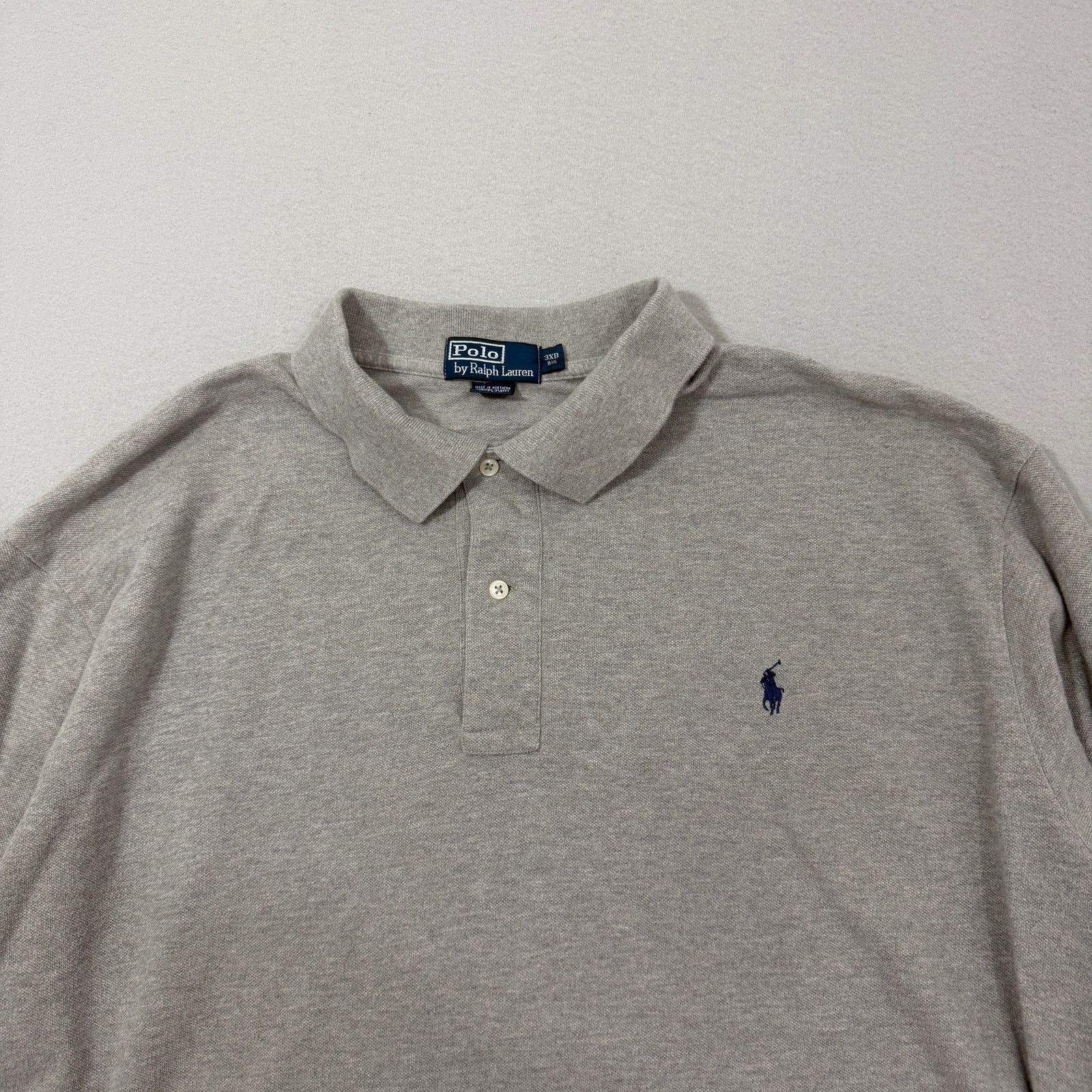 Polo Ralph Lauren Vintage Polo Ralph Lauren Long Sleeve Polo Shirt 3XB Big Size US XXL / EU 58 / 5 - 2 Thumbnail
