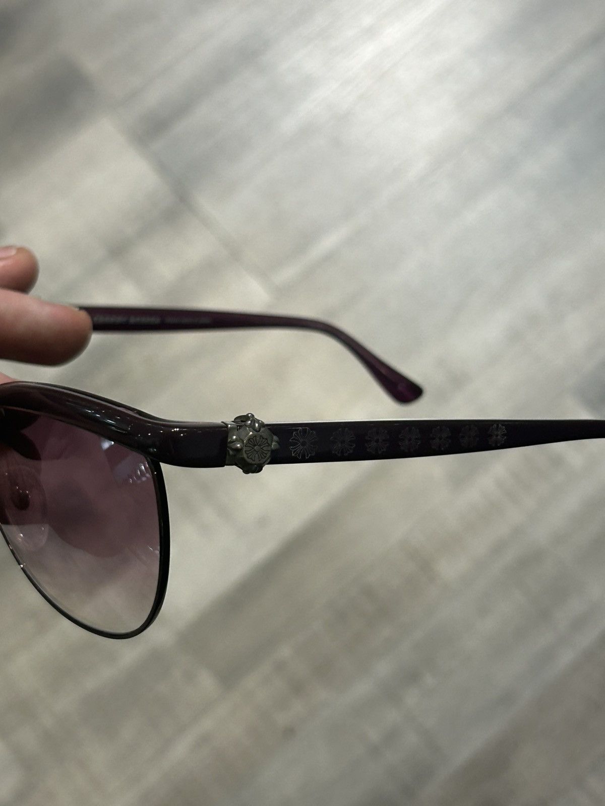 Chrome Hearts Chrome Hearts Ghoul Girl Sunglasses Size ONE SIZE - 6 Thumbnail