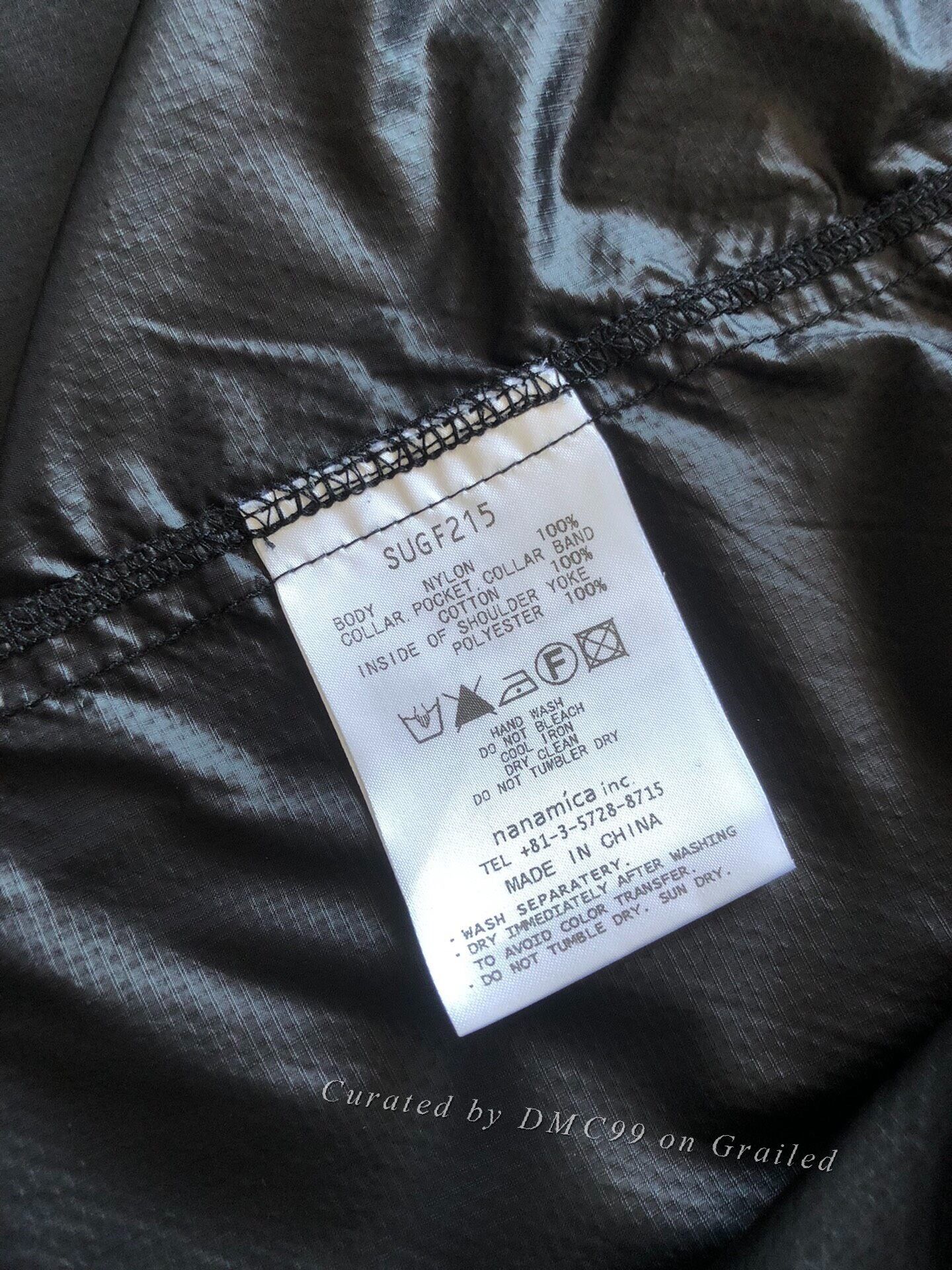 Nanamica Pertex Microlight Jacket in Black, Men's (Size Xs) — image 6 of 6