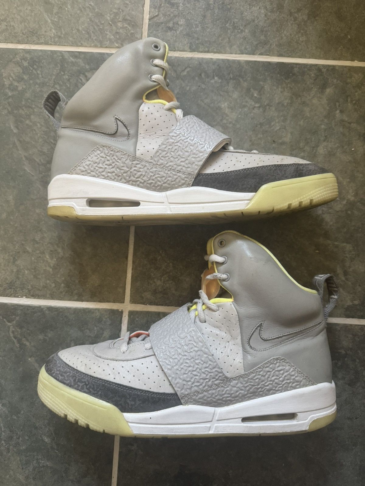 NIKE AIR YEEZY 1 ZEN GREY 2008 2009 SIZE 13