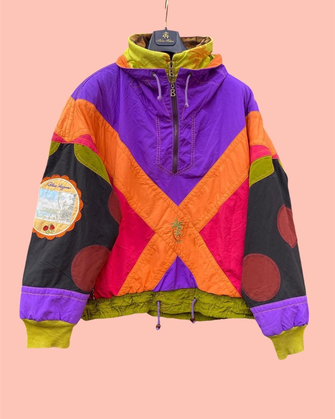 Bogner RARE Vintage Bogner Goan Thylman Blue Lagoon Ski Jacket Size US XL / EU 56 / 4 - 5 Thumbnail