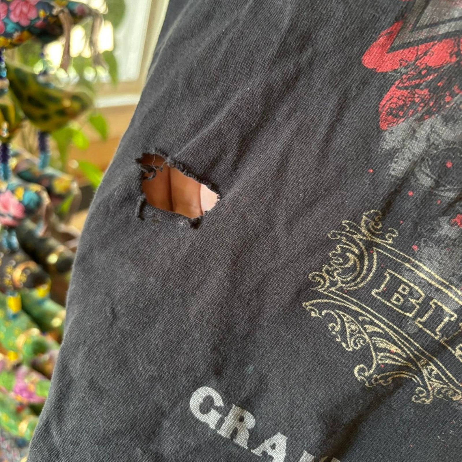 Gildan Vintage Gildan Hooters Bike Night T-Shirt Medium Skull Size US M / EU 48-50 / 2 - 5 Thumbnail