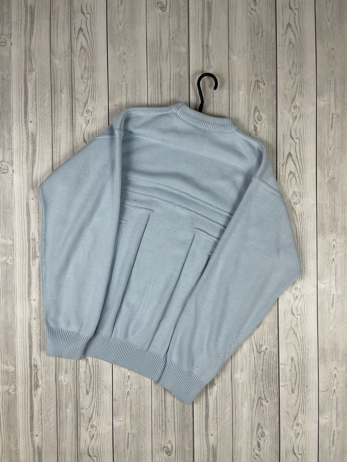 Lacoste Vintage Lacoste Sweater size L logo blue Size US L / EU 52-54 / 3 - 4 Thumbnail