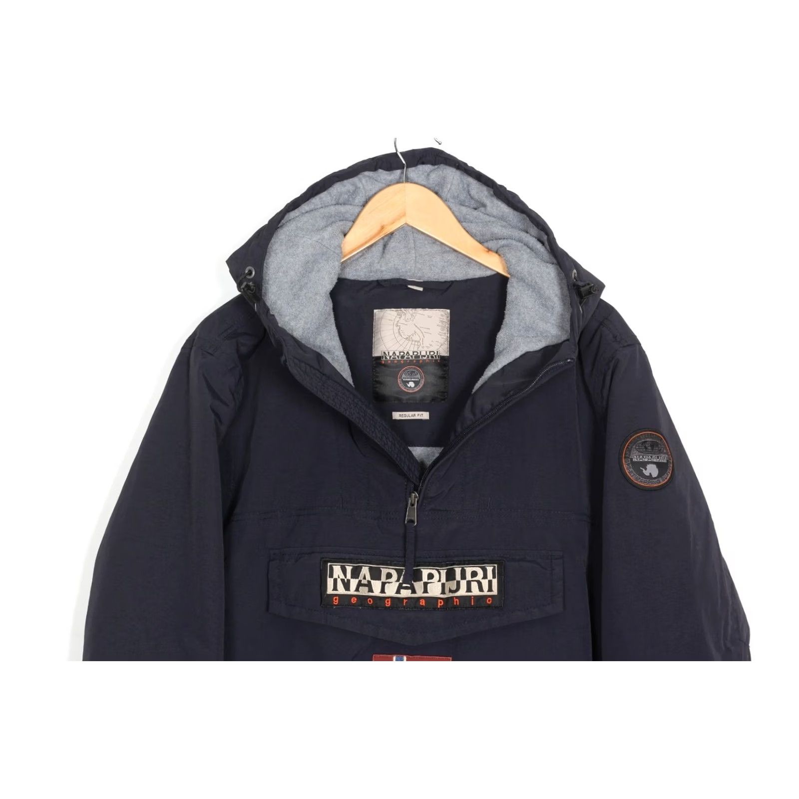 Napapijri NAPAPIJRI Winter Rainforest Hooded Anorak Jacket Men Size XL MJ6612 Size US XL / EU 56 / 4 - 5 Thumbnail