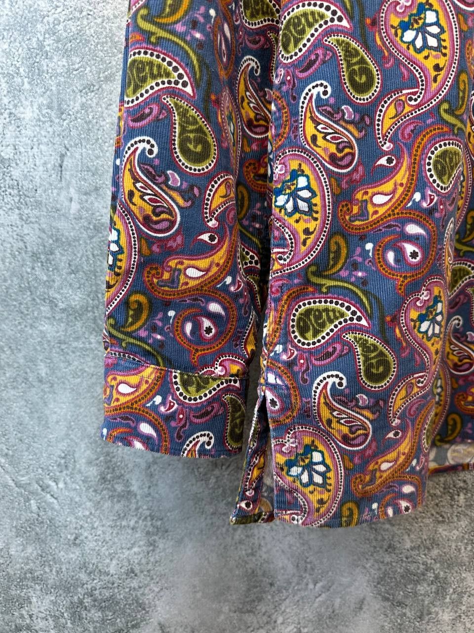 Pretty Green Pretty Green Paisley Button Up Flannel Shirt Vintage Size US M / EU 48-50 / 2 - 7 Thumbnail