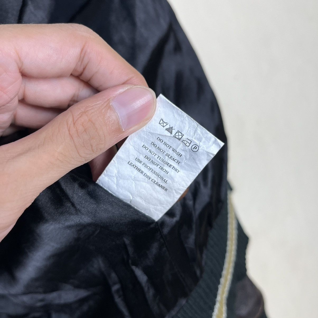 Other WDSG & CO. "TRANSMUTATION OF THE SOUL" LETTERMAN JACKET Size XS / US 0-2 / IT 36-38 - 17 Thumbnail