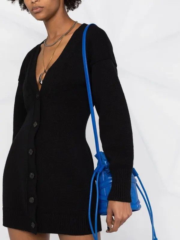 Alexander McQueen o1y0325 Cardigan in Black Size M / US 6-8 / IT 42-44 - 5 Thumbnail