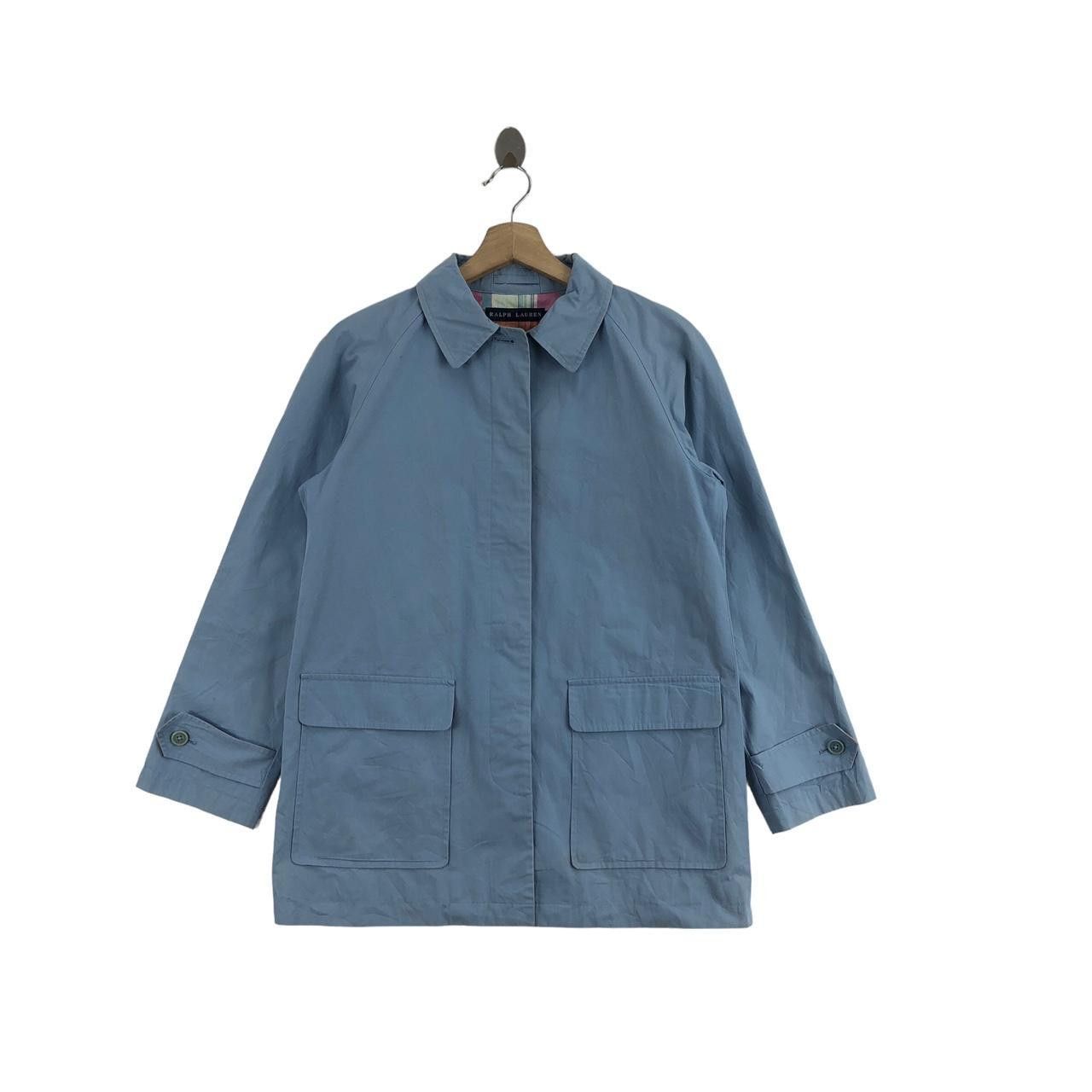 Vintage RALPH LAUREN Tartan Jacket Trench Coat Parka