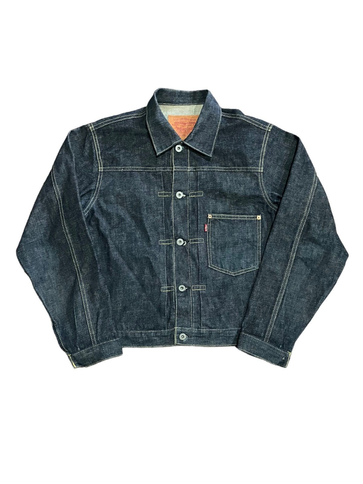 Vintage Vintage Levis 71506-XX Type 1 Denim Jacket Big E Selvedge 