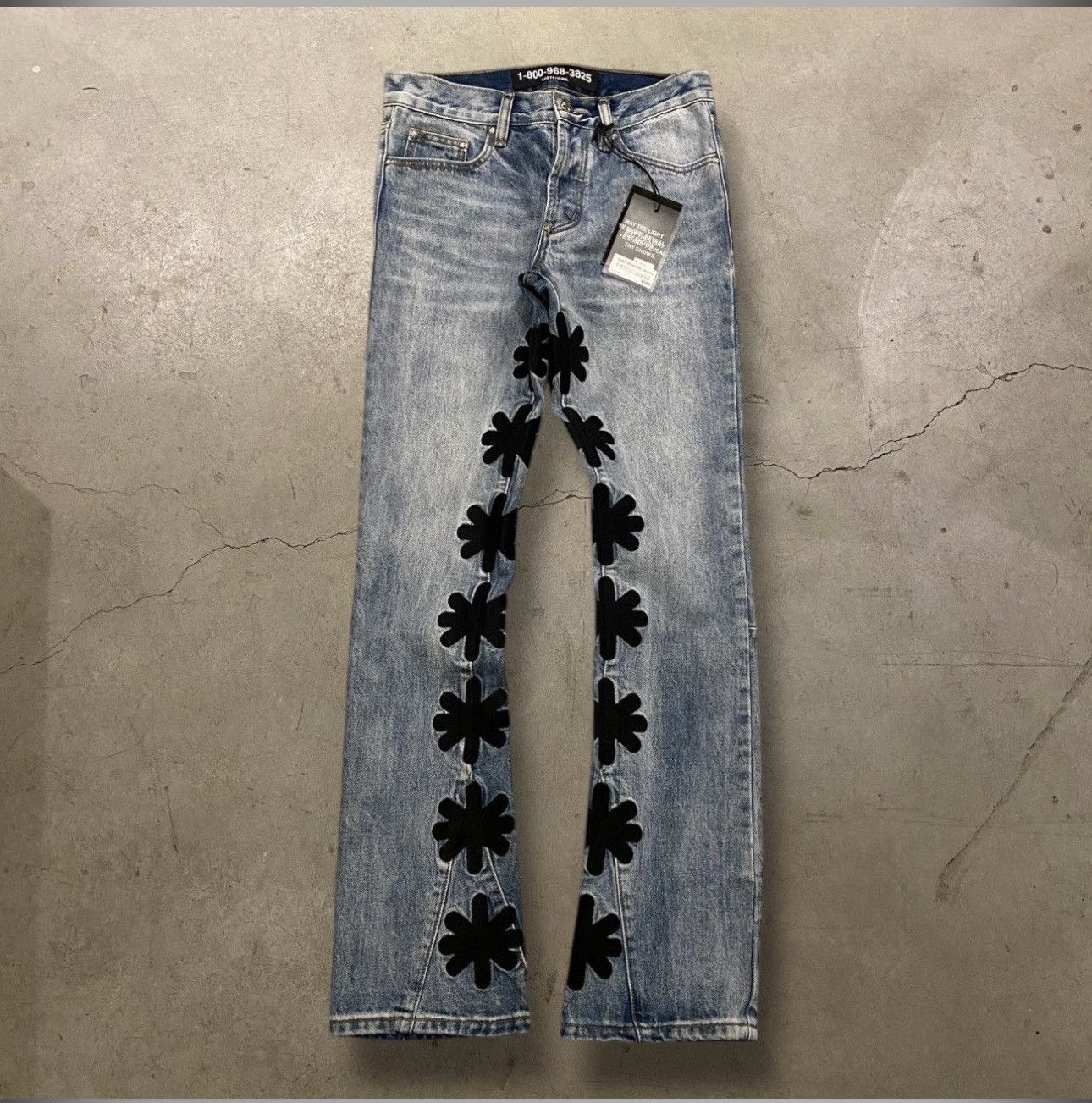LOSTSHDWS LOSTSHDWS LGHTSHDWS DENIM PANT (BLACK) Size US 34 / EU 50 - 5 Thumbnail