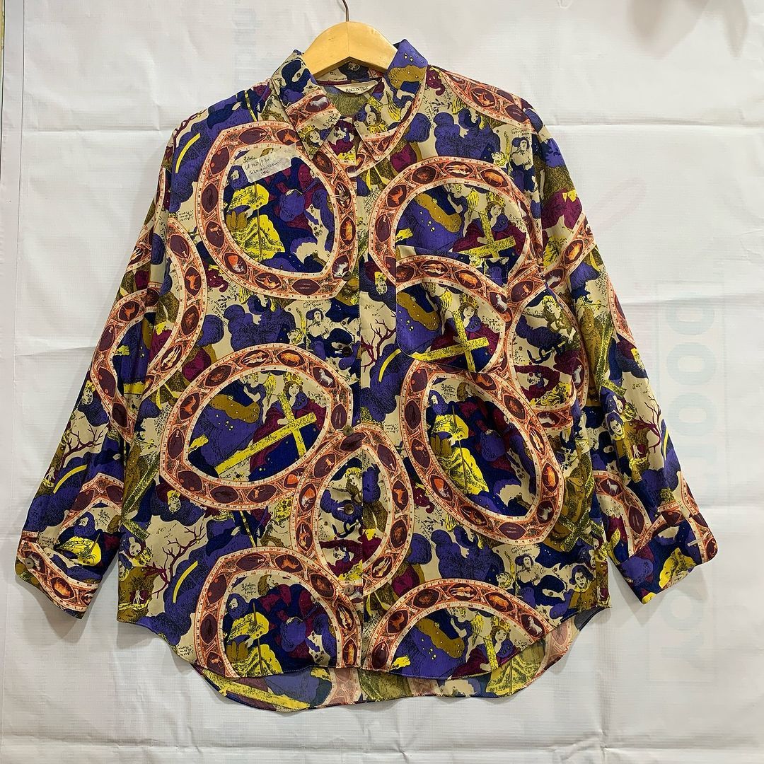 Vintage Vintage Printed Shirt Size US L / EU 52-54 / 3 - 1 Thumbnail