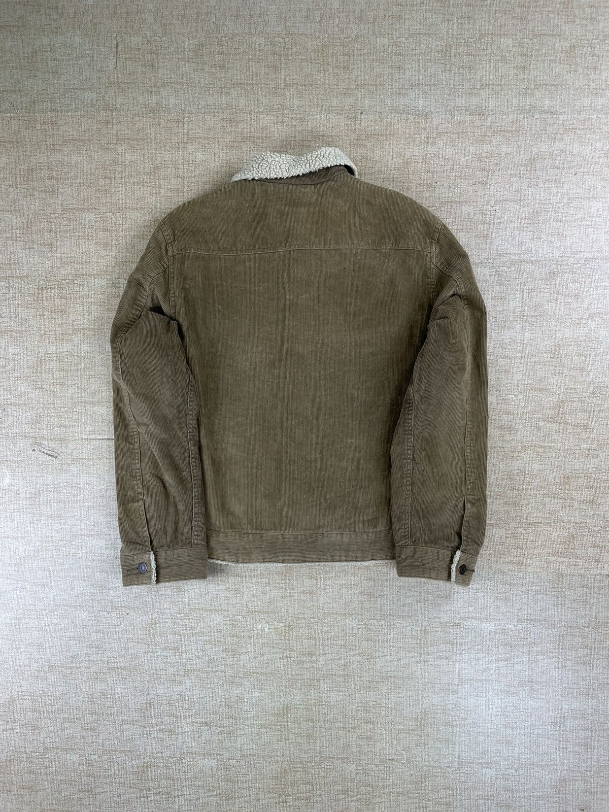 Gap × Vintage VINTAGE GAP CORDUROY Lined Sherpa Trucker Jacket Size US M / EU 48-50 / 2 - 4 Thumbnail