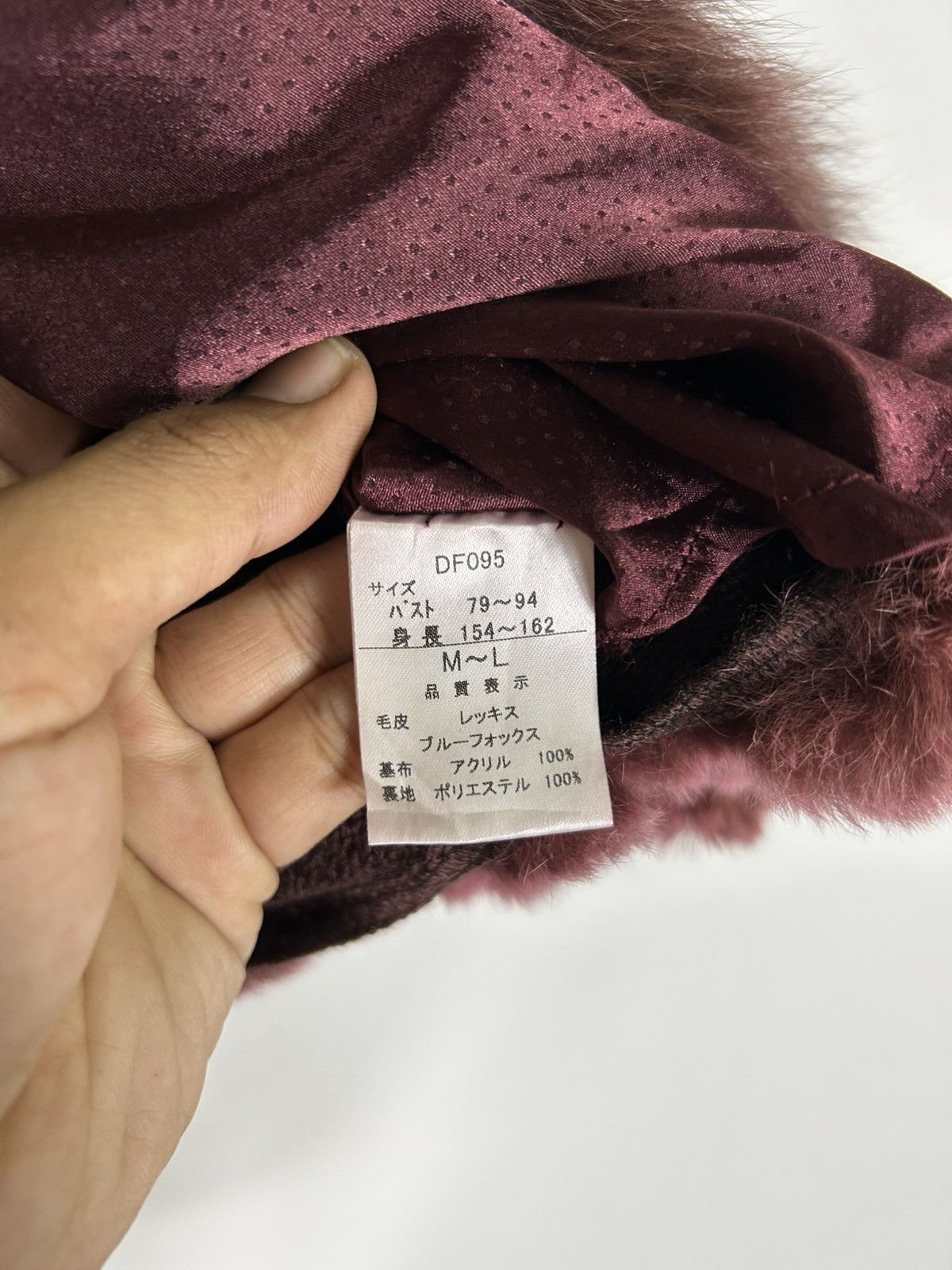 Japanese Brand 🔥Arborente Faux Fur Cropped Jacket Size M / US 6-8 / IT 42-44 - 8 Thumbnail