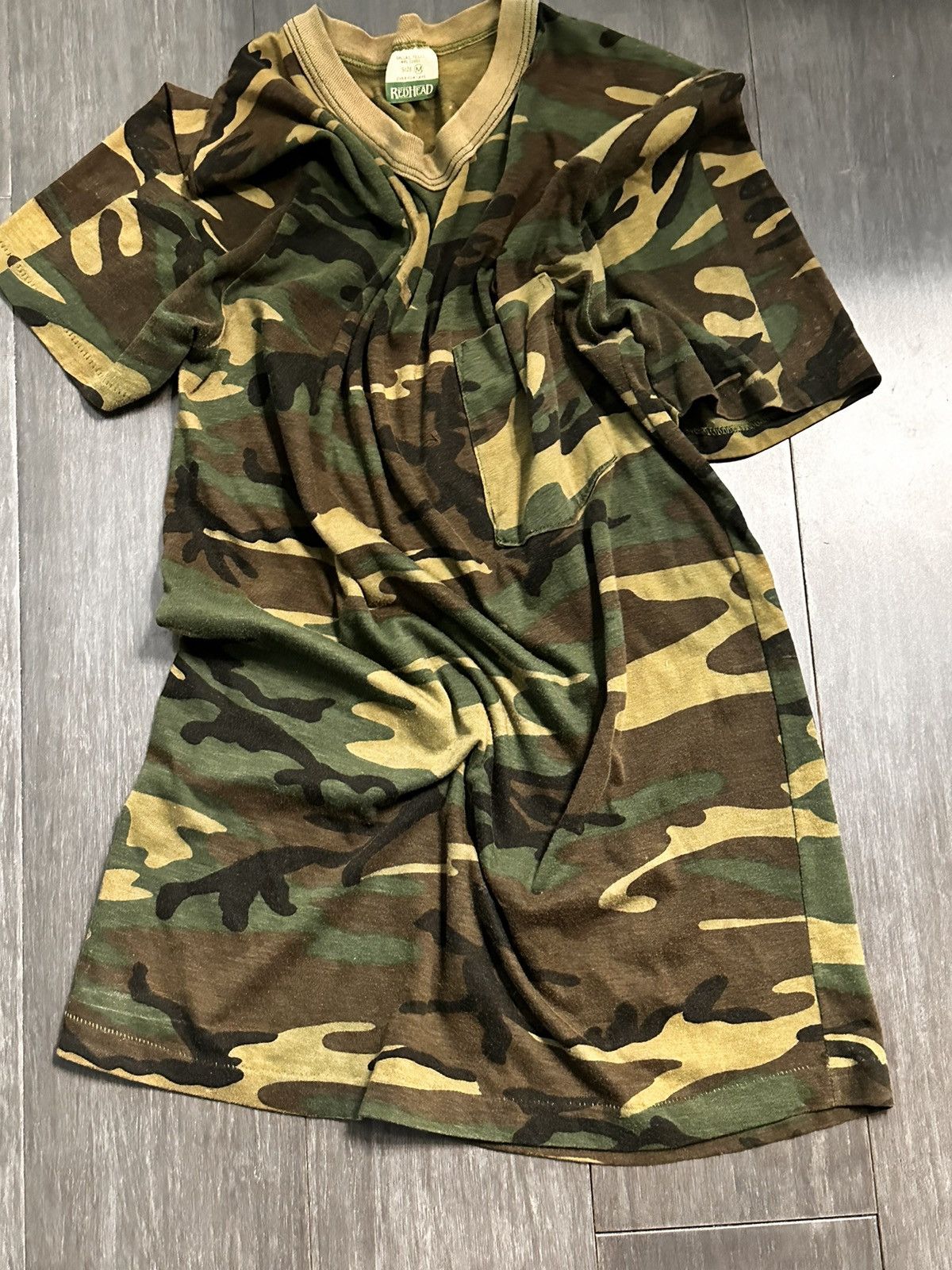 Redhead × Vintage Vintage camo tshirt Size US M / EU 48-50 / 2 - 3 Thumbnail
