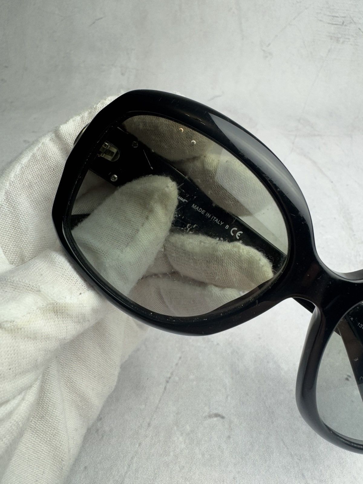 Salvatore Ferragamo × Vintage Salvatore Ferragamo Sunglasses Eyewear’s Black Size ONE SIZE - 7 Thumbnail