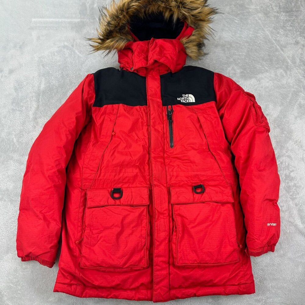 The North Face The North Face Red Down Jacket Boys Size Medium (12/13 year Size M / US 6-8 / IT 42-44 - 1 Thumbnail