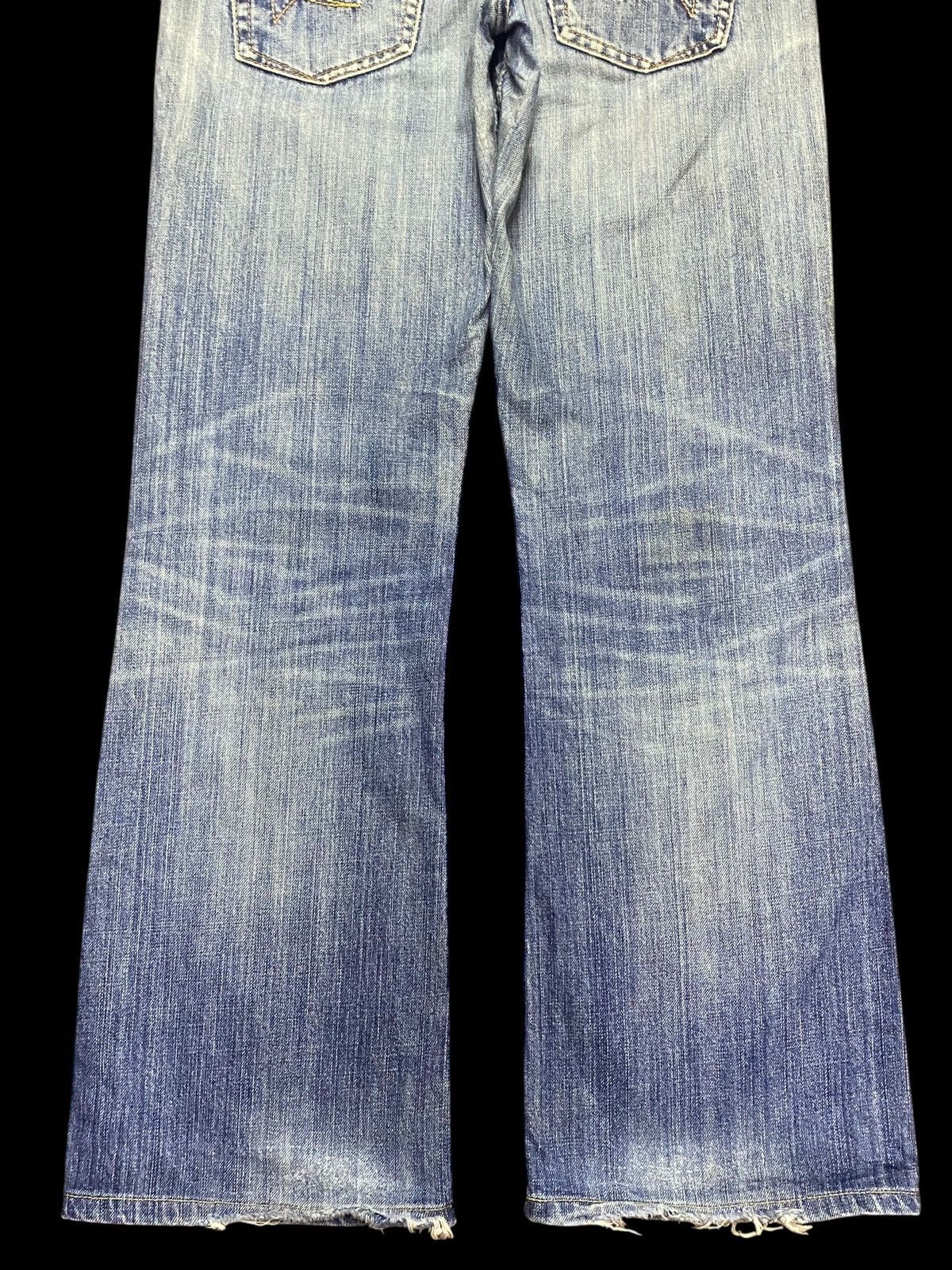 Japanese Brand Vintage Japanese Brand Sweet Camel Distressed Flare Jeans Size US 32 / EU 48 - 6 Thumbnail