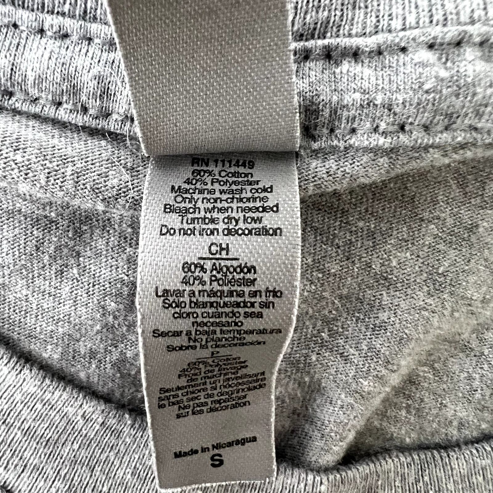 Next Level Apparel New England Drink Local Gray Short Sleeve Tee Size S / US 4 / IT 40 - 7 Thumbnail