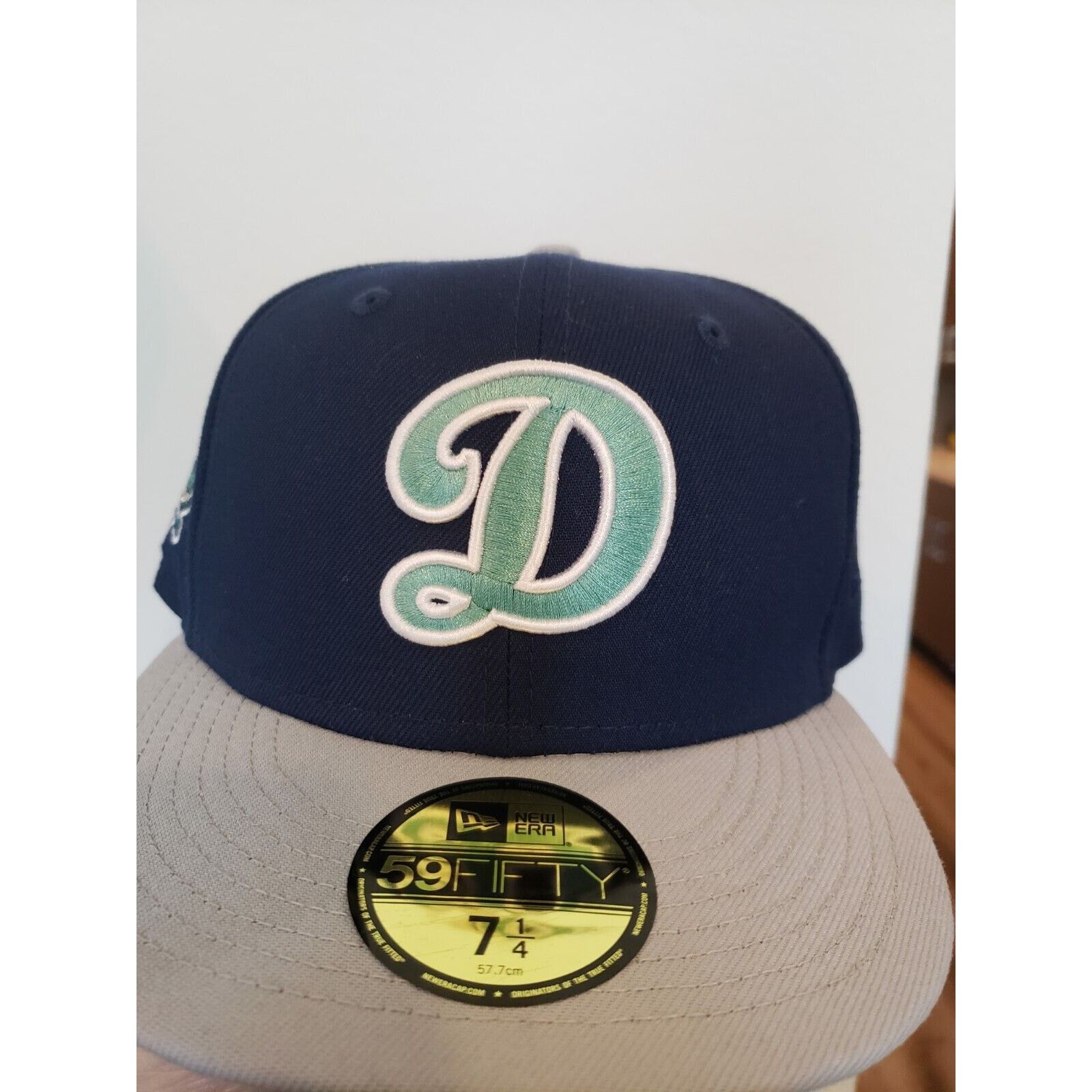 New Era Los Angeles Dodgers Hat Cap 40th Ann Blue Size 7 1/4 New Era Size ONE SIZE - 1 Thumbnail