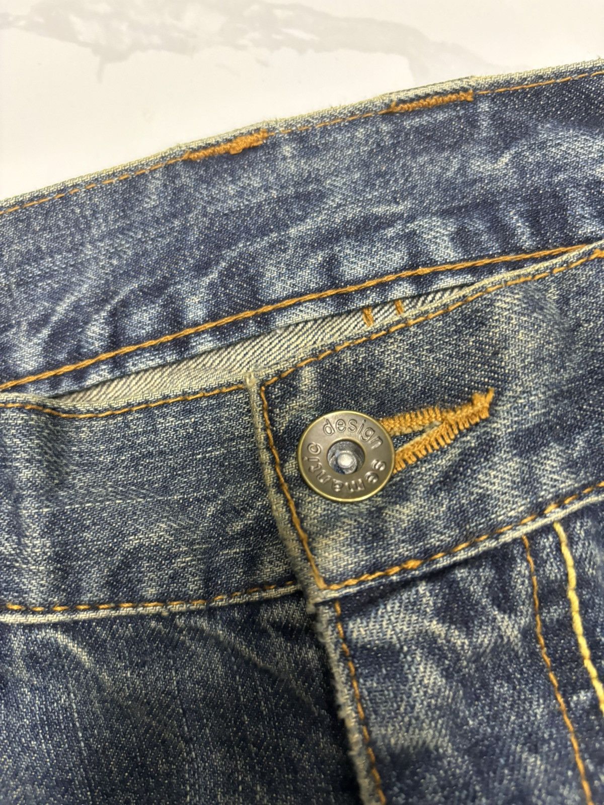 14th Addiction FLARE ARCHIVE‼️SEMANTIC DESIGN CHAOS DISTRESSED FLARED DENIM Size US 32 / EU 48 - 11 Thumbnail
