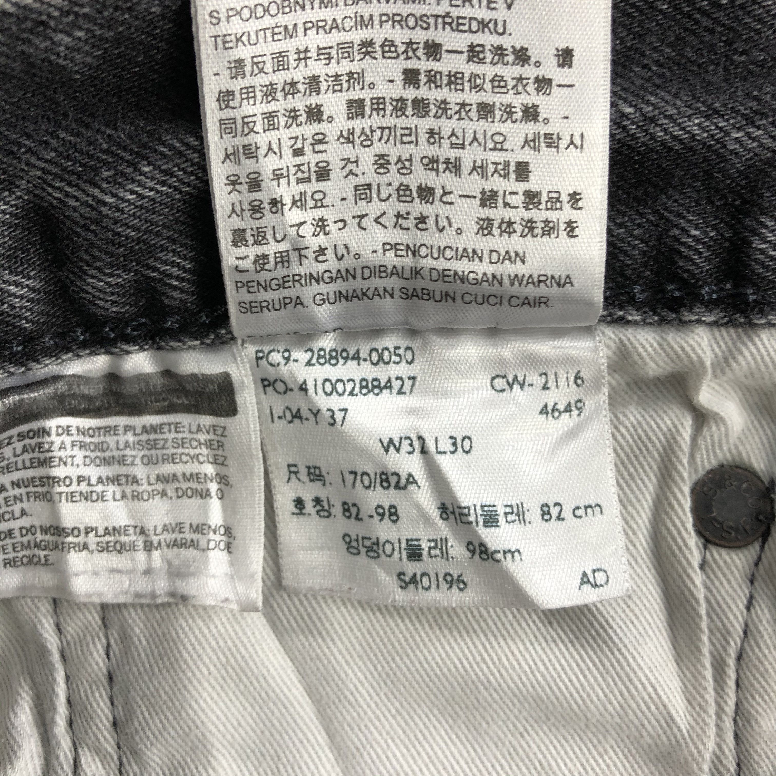 Levi's Vintage Levis 501 Earth Tone Jeans-J2121 Size US 32 / EU 48 - 14 Thumbnail
