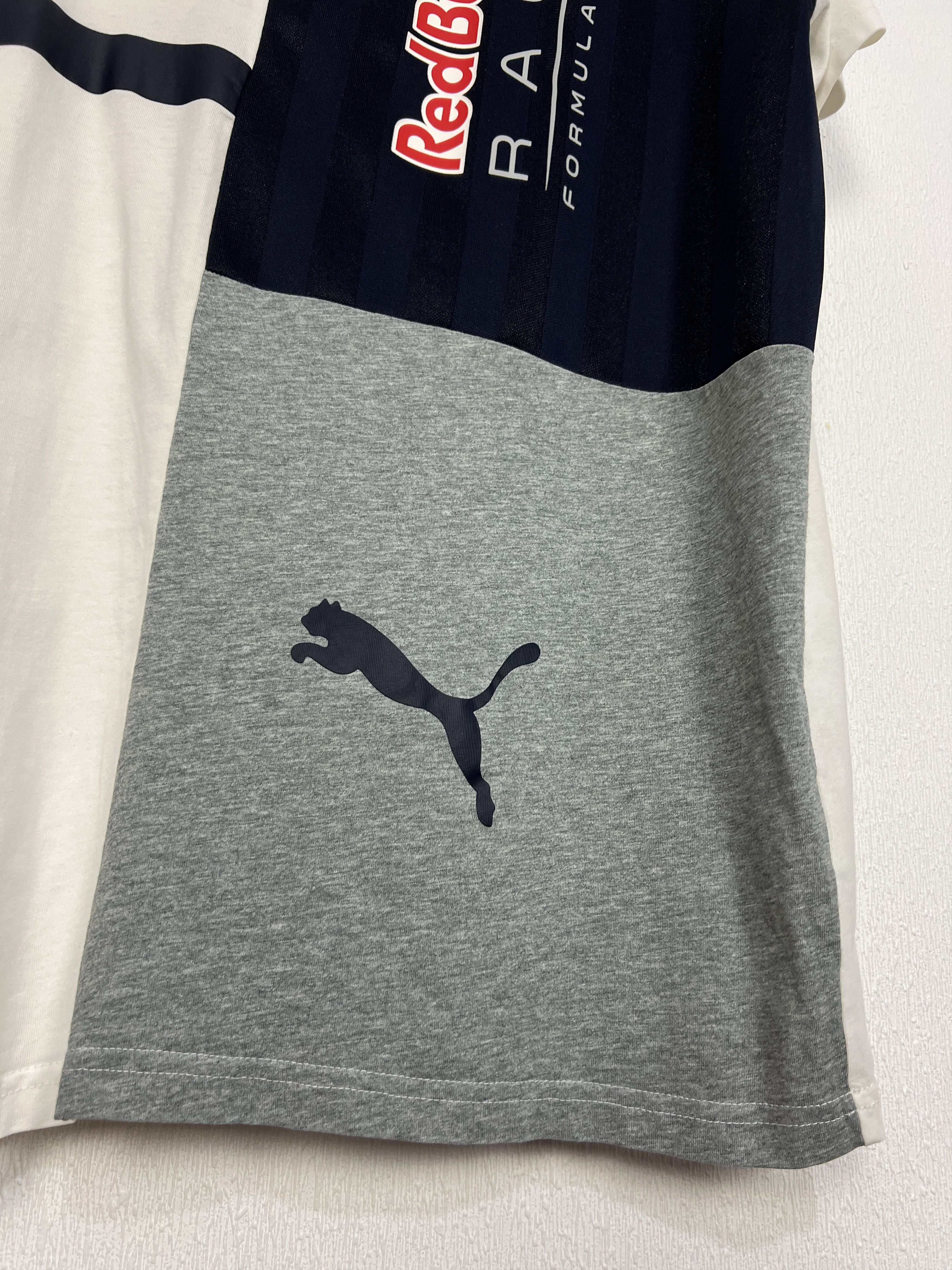 Puma Red Bull Racing Shirt Over Print Spell Out Jersey Trikot Size US XL / EU 56 / 4 - 4 Thumbnail
