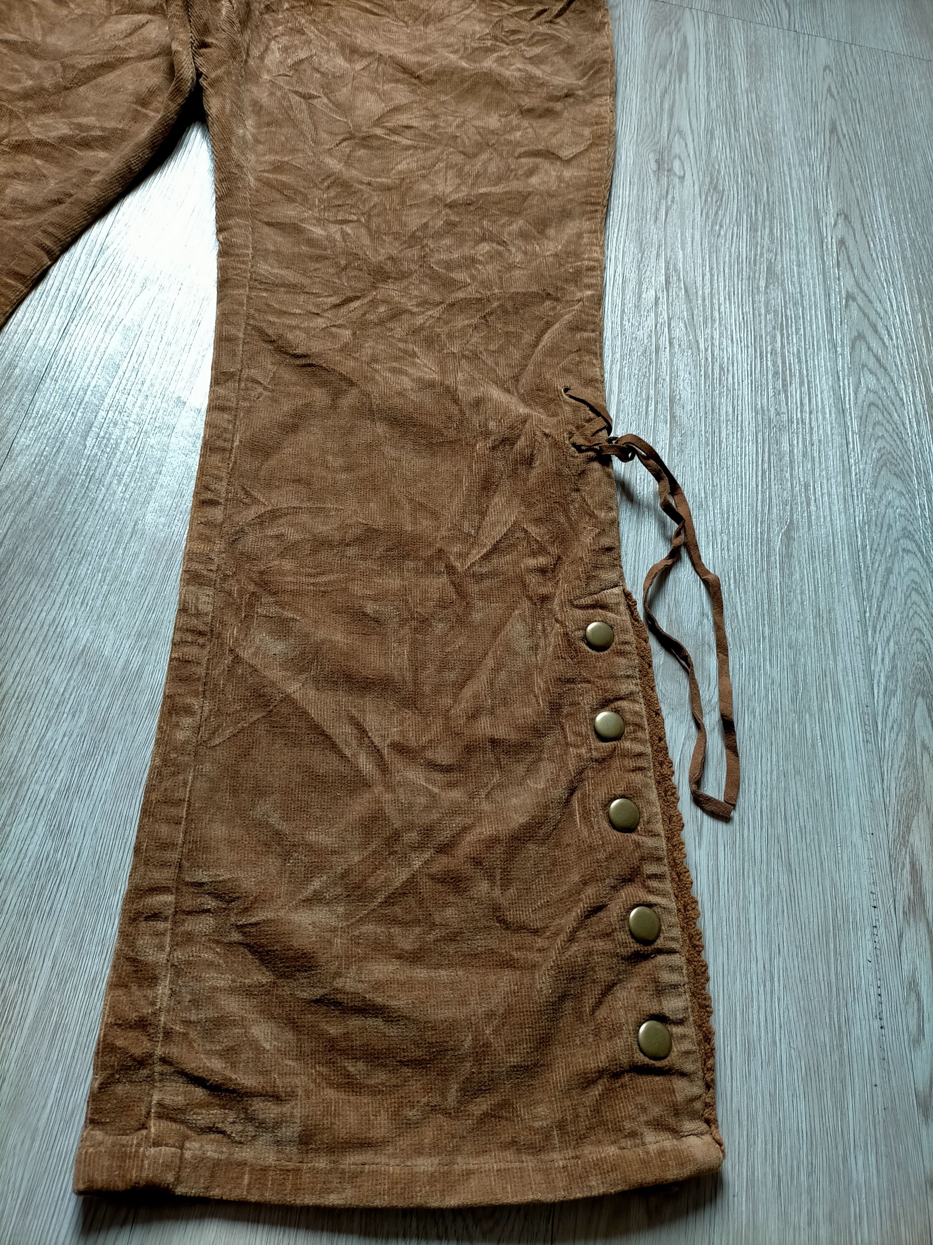 Hysteric Glamour Livre Claire Flare Coudroy Punk style Pants Size US 35 - 8 Thumbnail