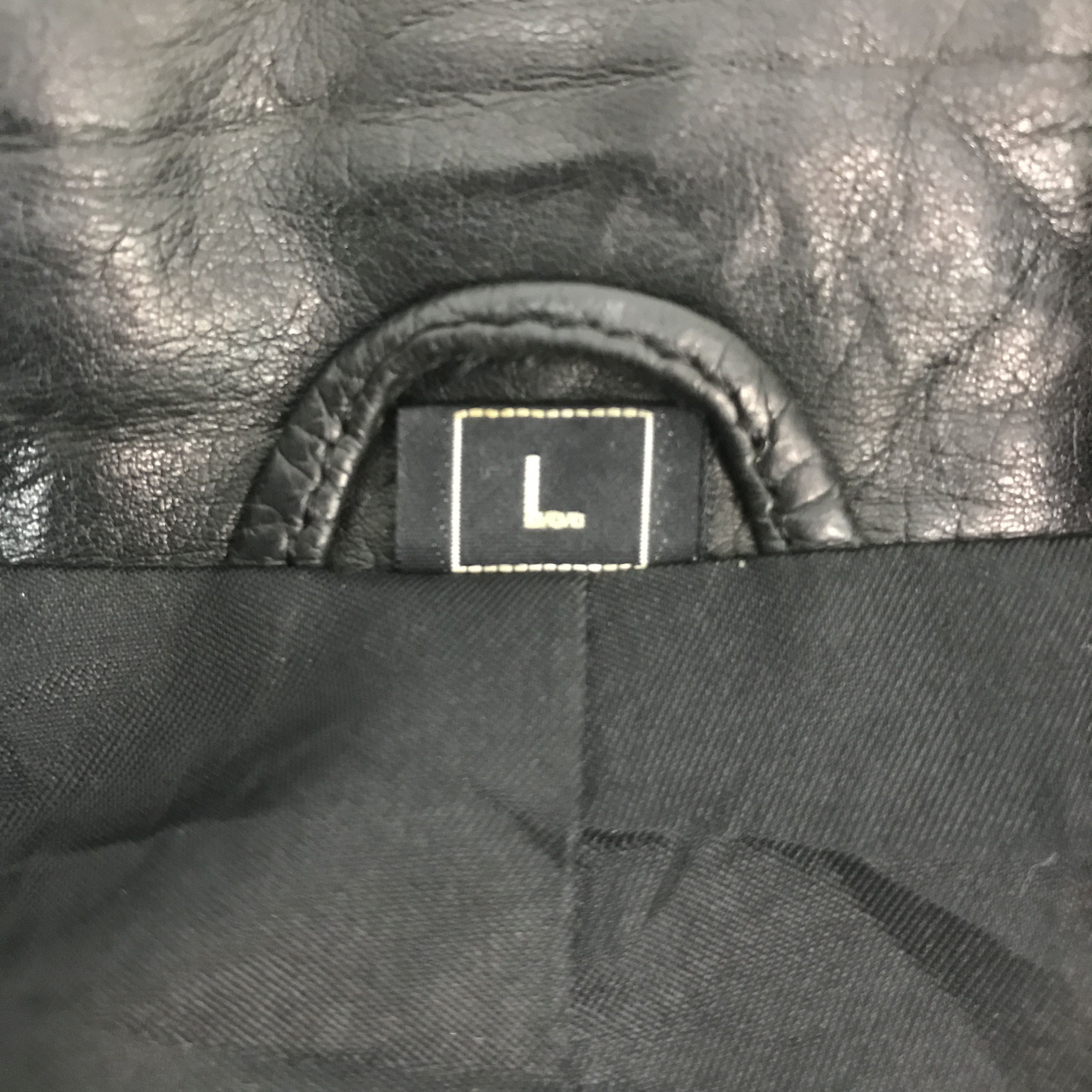 Japanese Brand PARTINA TOKYO FUR LEATHER JACKET JAPAN K61B9 Size US L / EU 52-54 / 3 - 9 Thumbnail