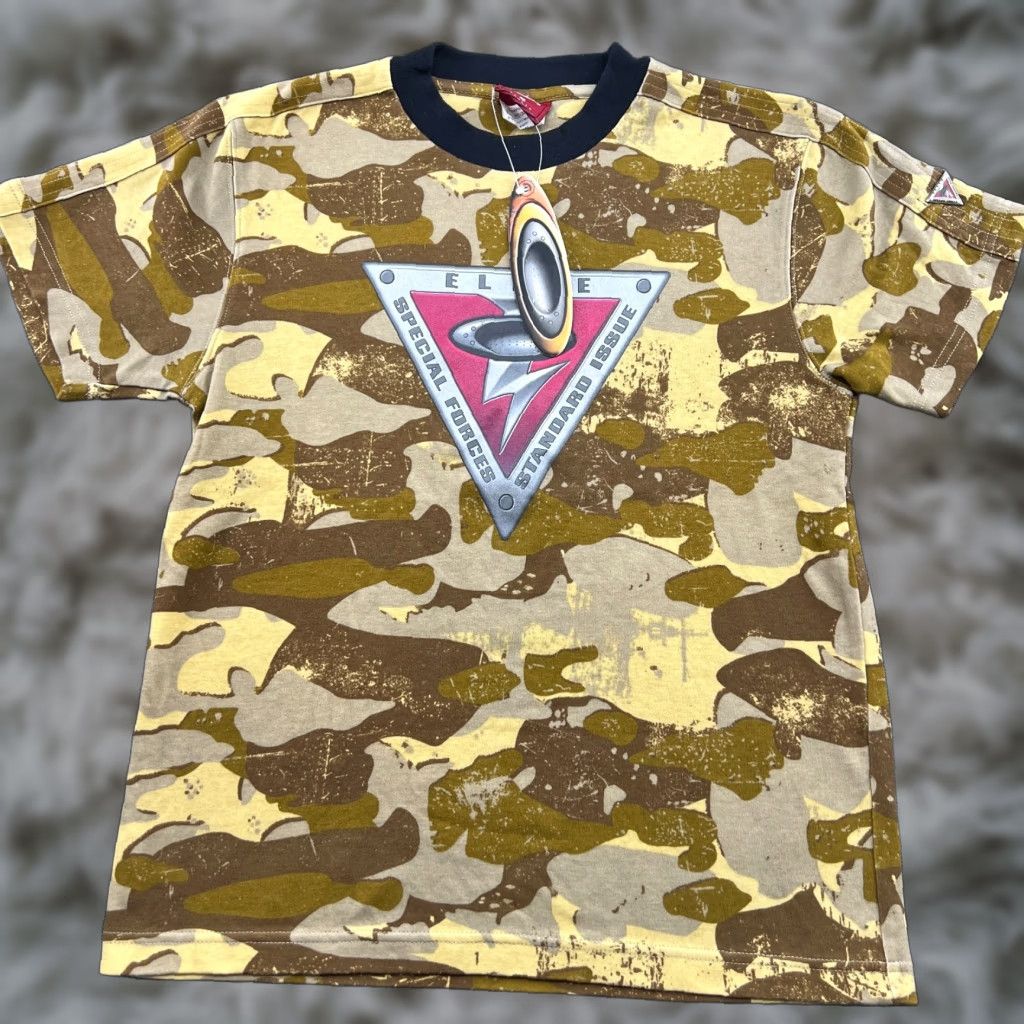 Oakley VINTAGE Oakley Elite Special Forces T-Shirt Mens S Camouflage Military logo Moisture Wicking Short Sleeve Standard Issue 90s Size US S / EU 44-46 / 1 - 1 Thumbnail