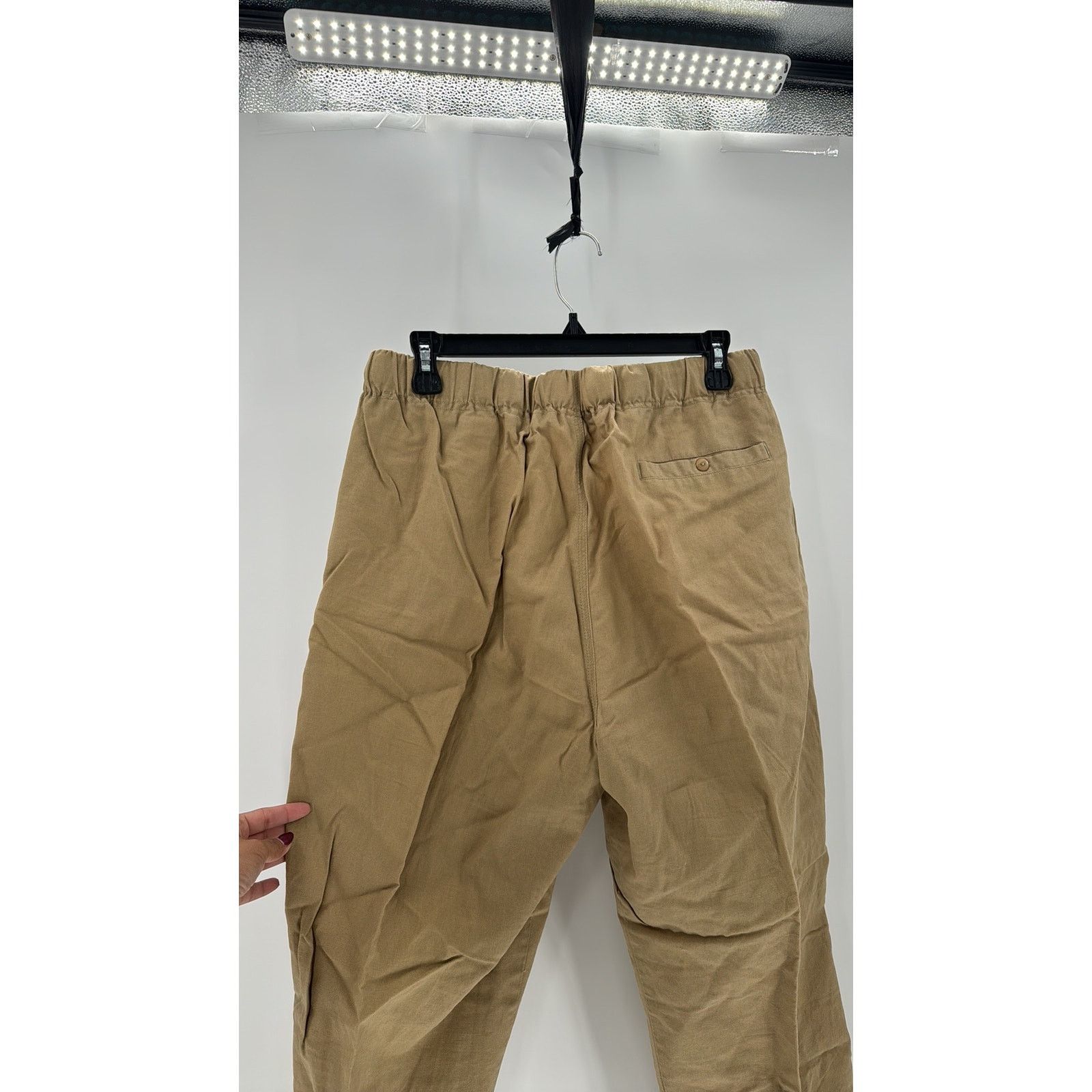 Vintage Vintage Gitano cotton belted khaki pants 80s lagenlook Size 34" / US 12 / IT 48 - 6 Thumbnail